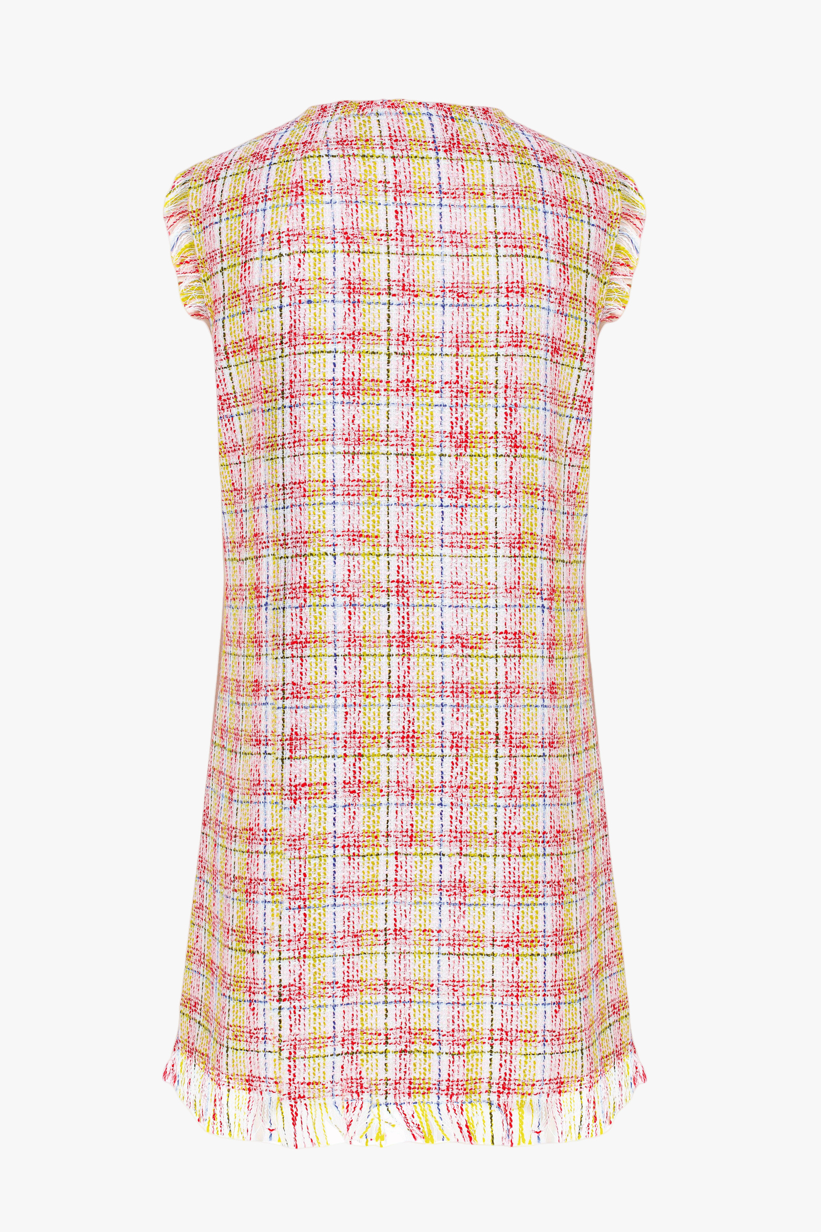 Chloe Cotton Tweed Mini Dress made by Nazli Ceren