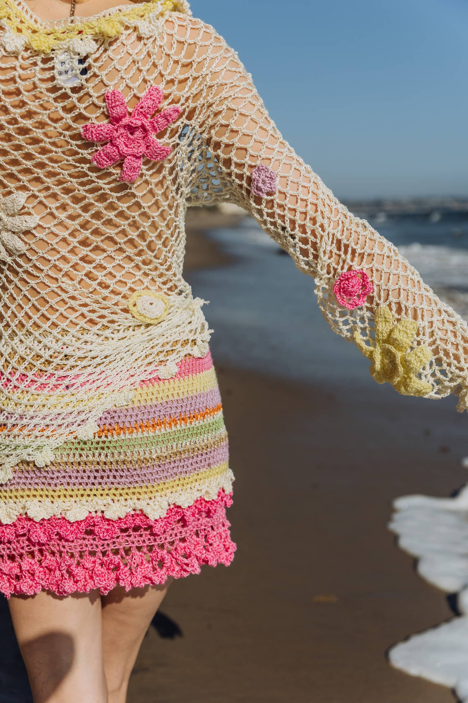 Malva Handmade Crochet Top made by ANDREEVA