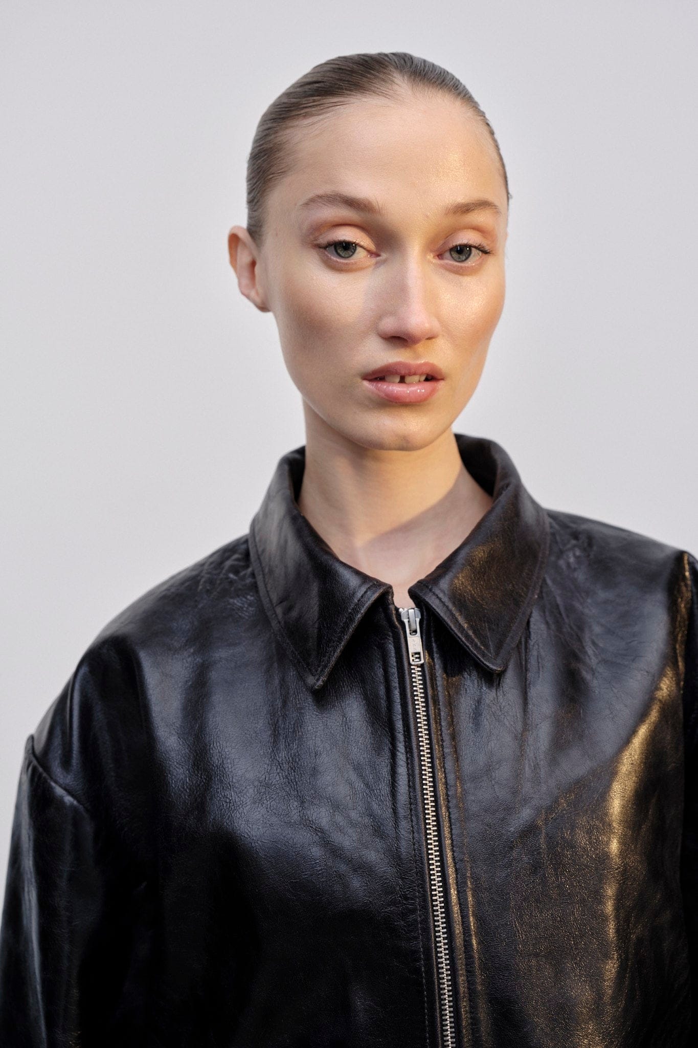 Kurt Leather Jacket - Black made by HERSKIND