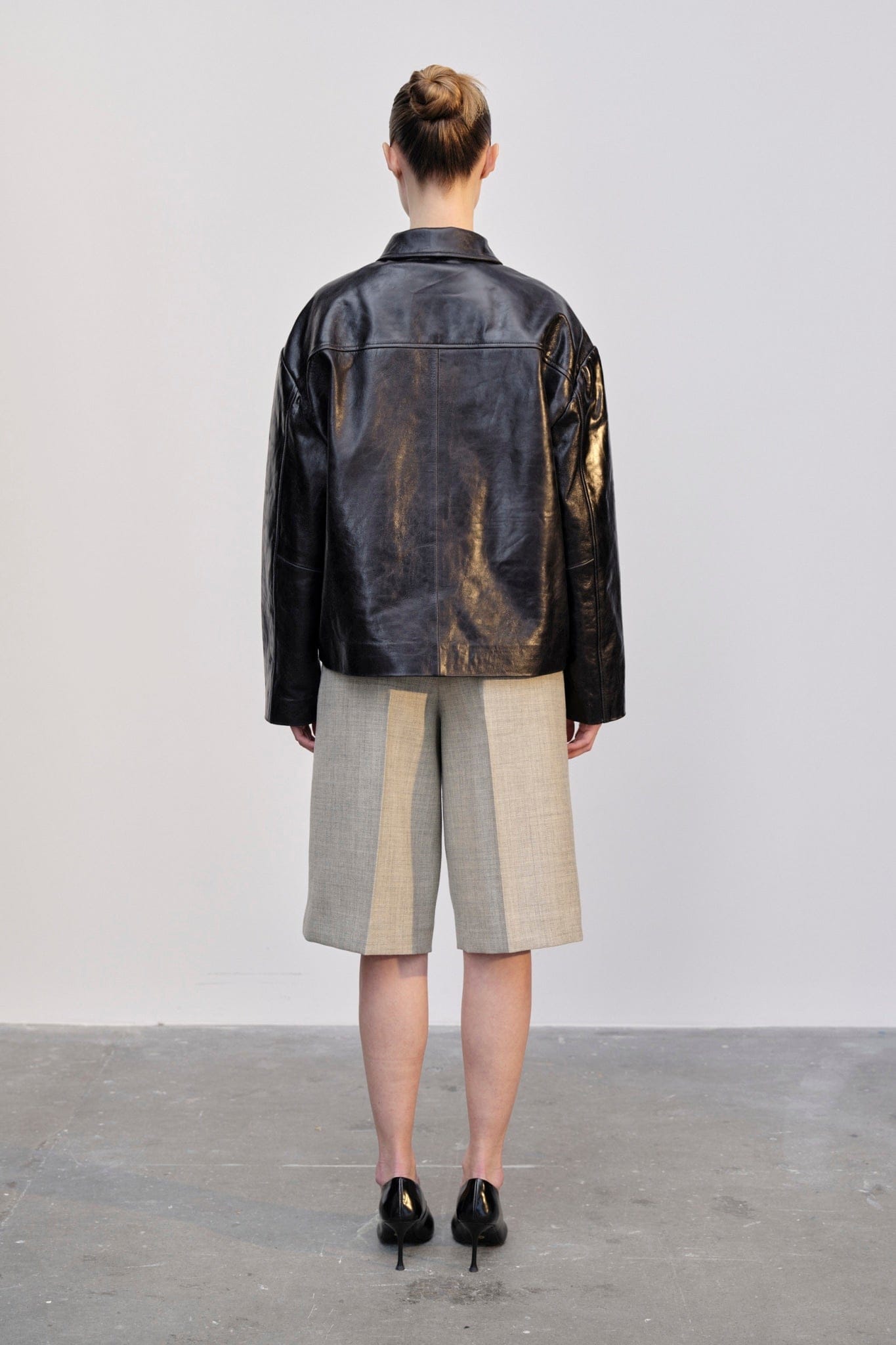 Kurt Leather Jacket - Black made by HERSKIND