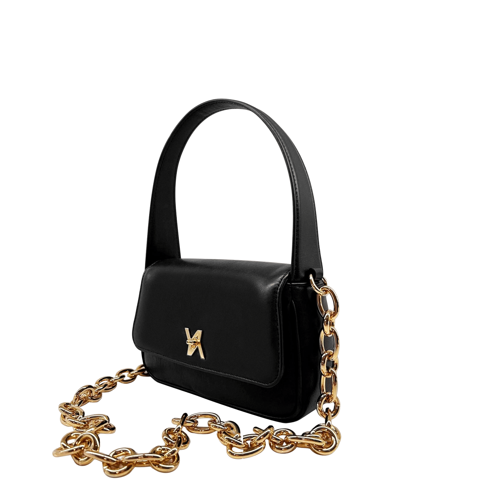 Lulu black hobo made by Yliana Yepez