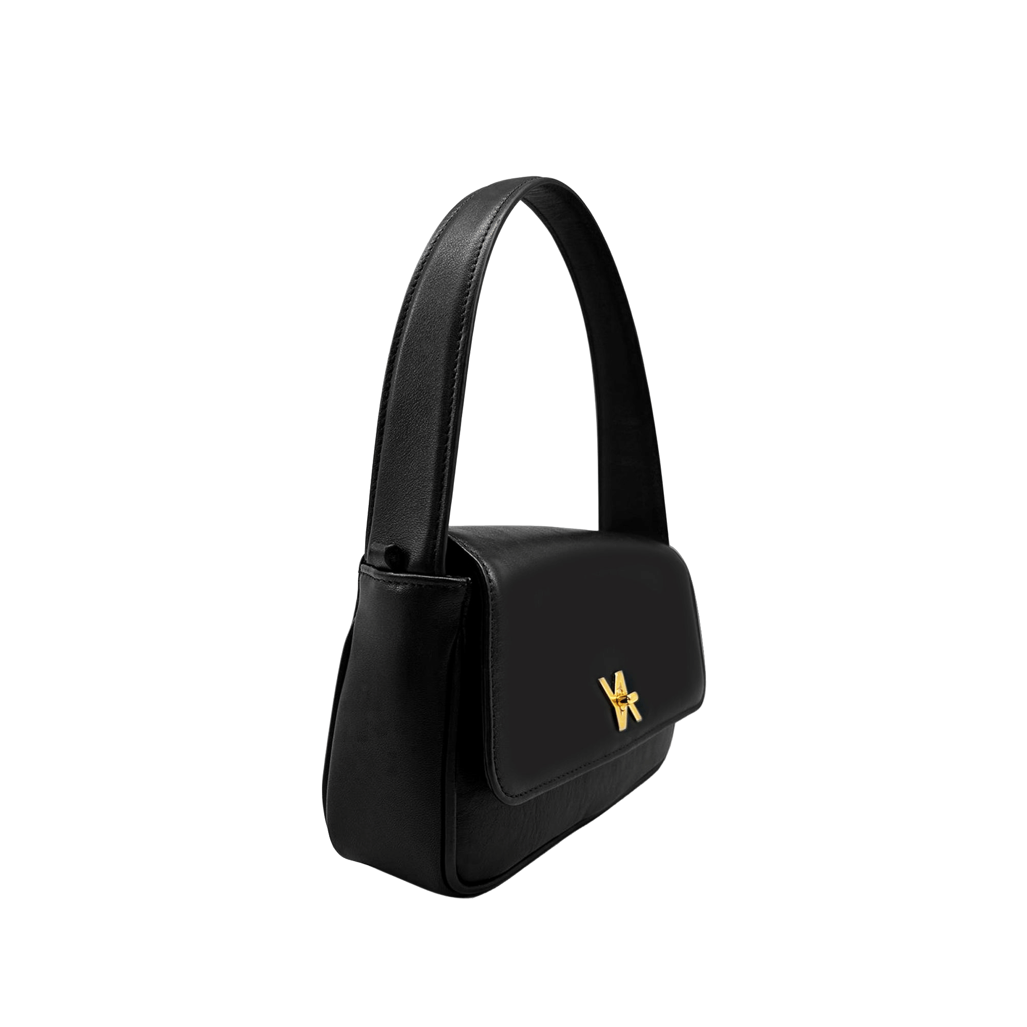 Lulu black hobo made by Yliana Yepez