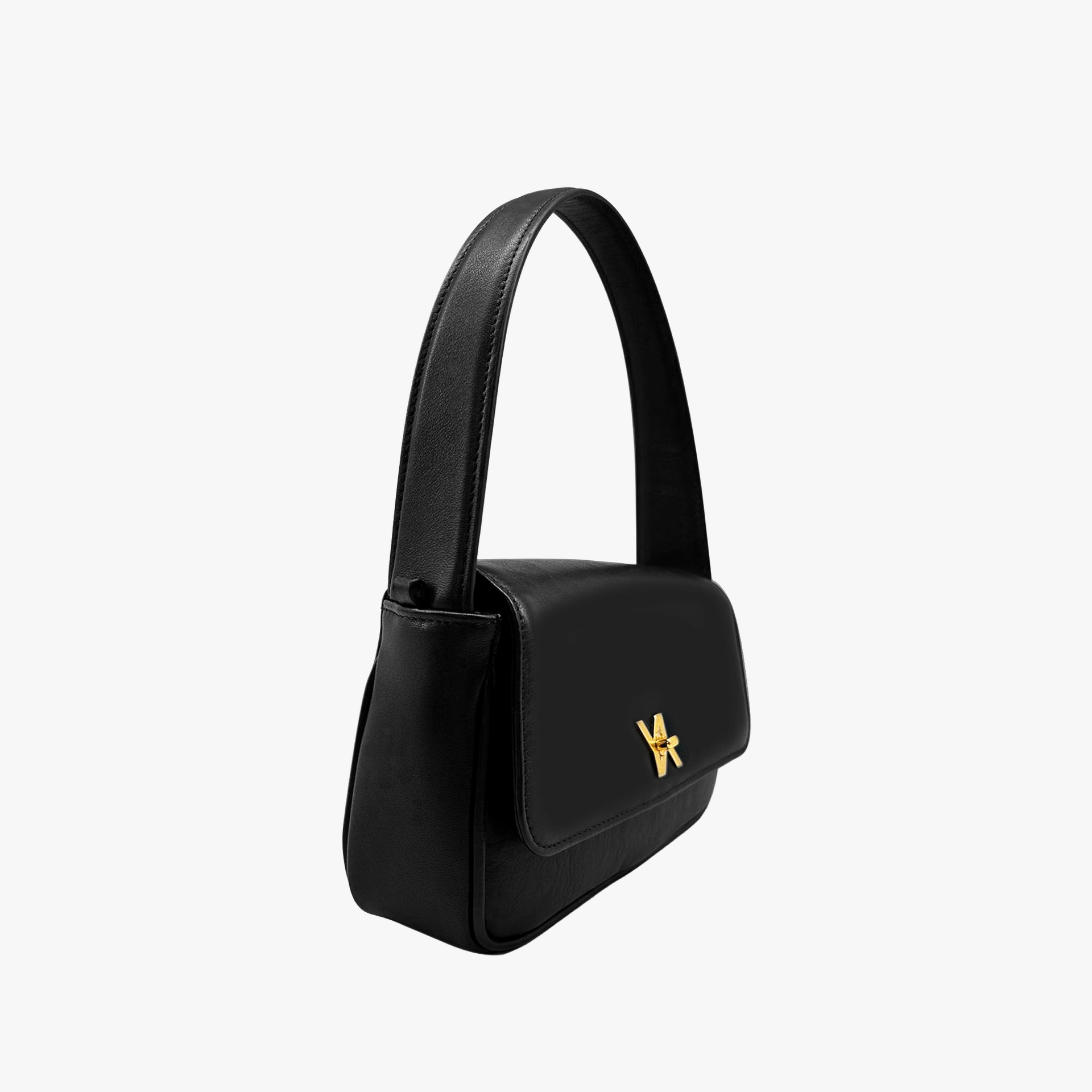 Lulu black hobo made by Yliana Yepez