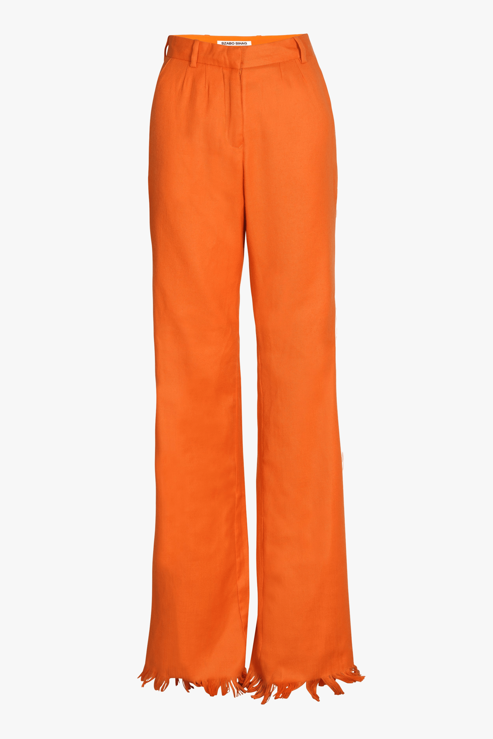 Wool Blend Shawl Trousers made by Szabo Sihag