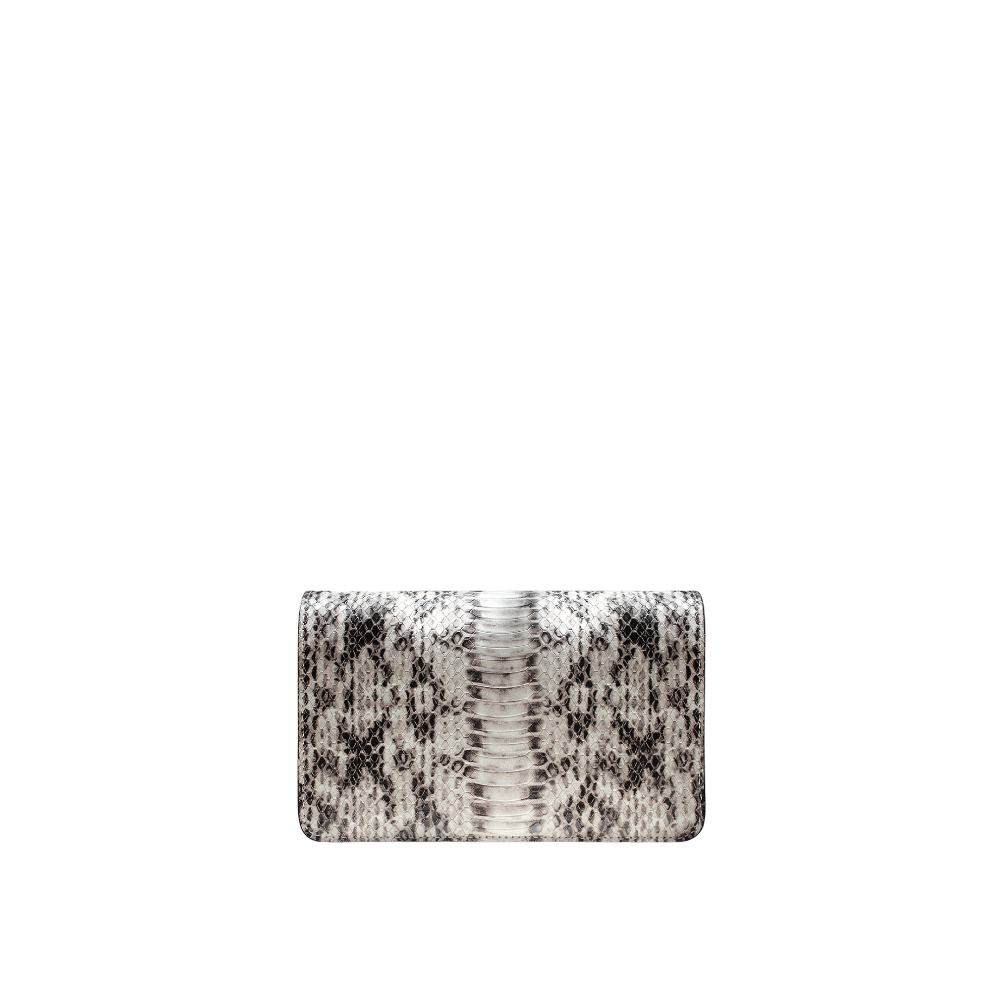 Lea Embossed Python Natural Clutch made by YLIANA YEPEZ