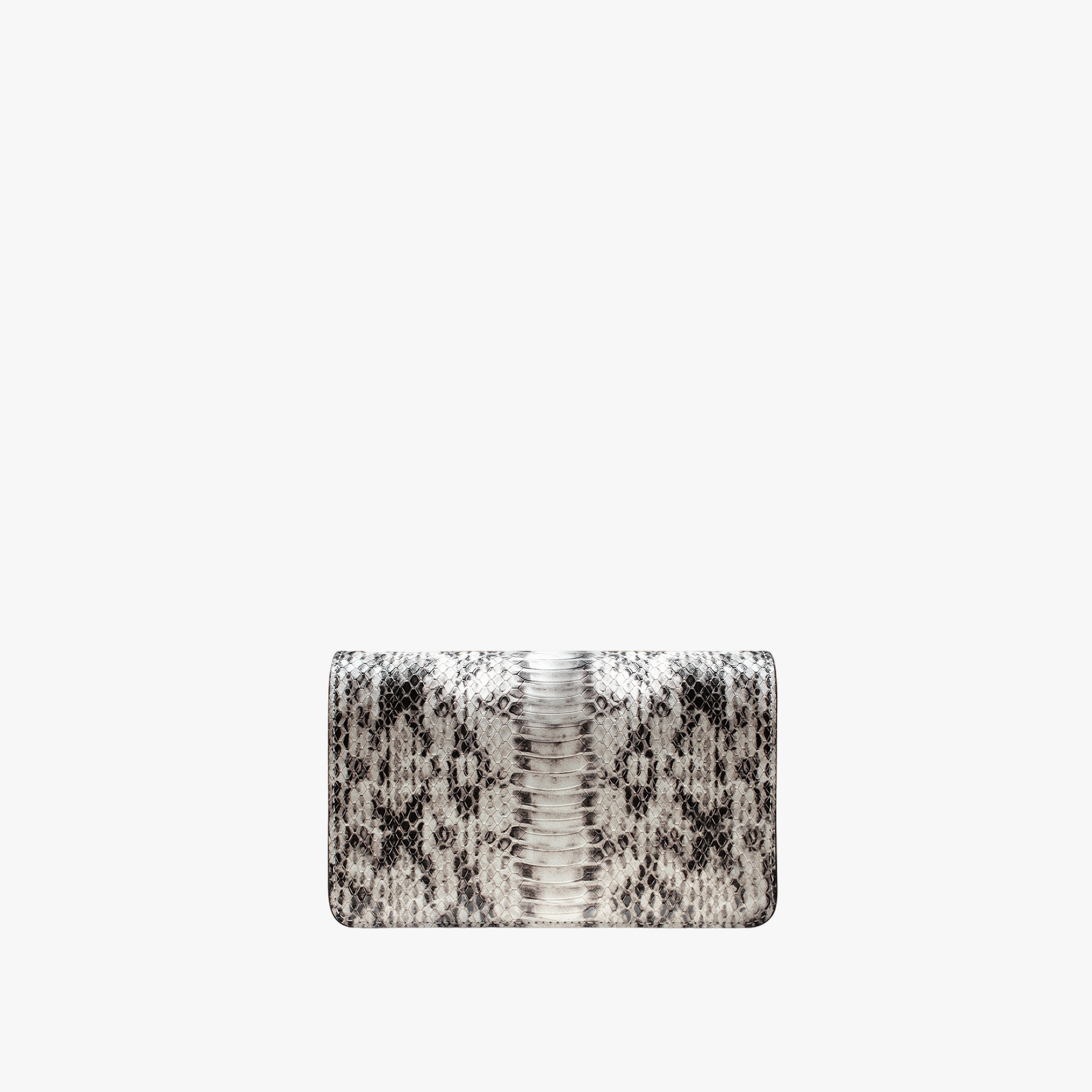 Lea Embossed Python Natural Clutch made by YLIANA YEPEZ