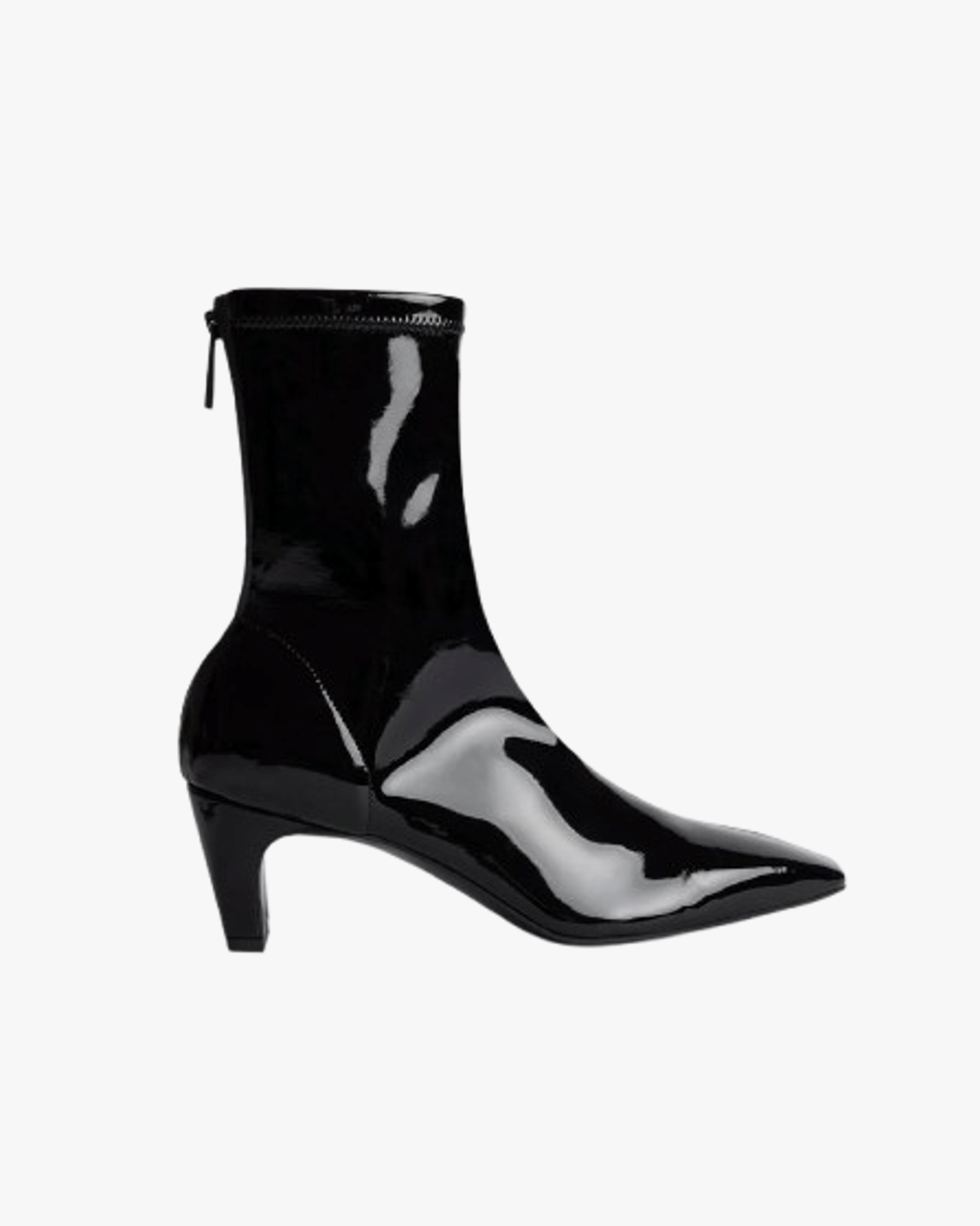 The Glove Boot - Black Patent made by ESSEN