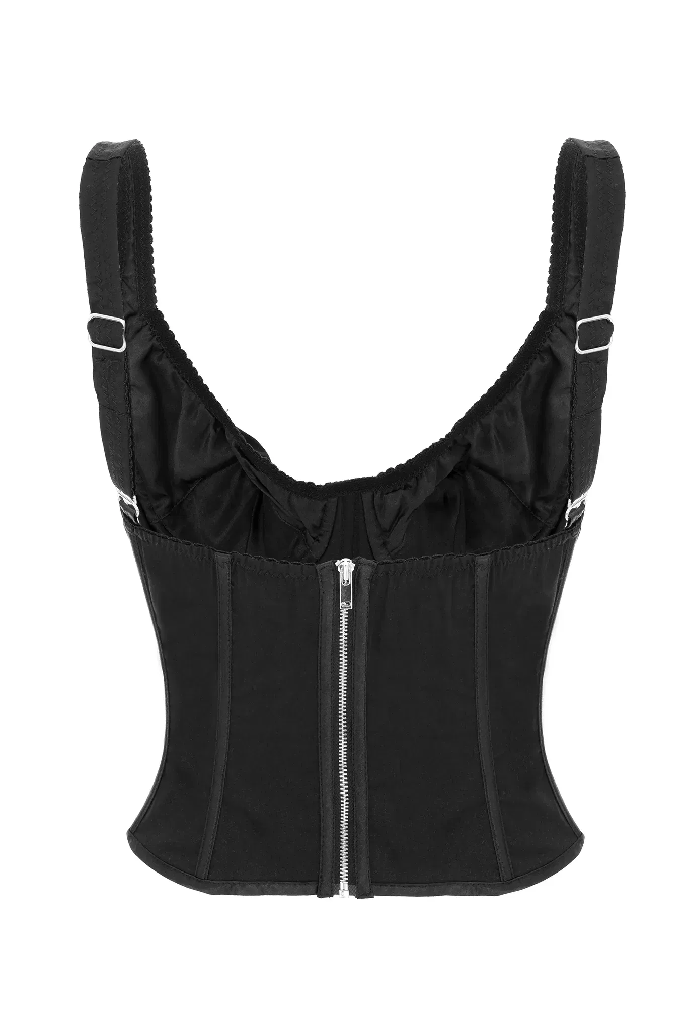 Mina Cotton Silk Bustier made by Aureliana