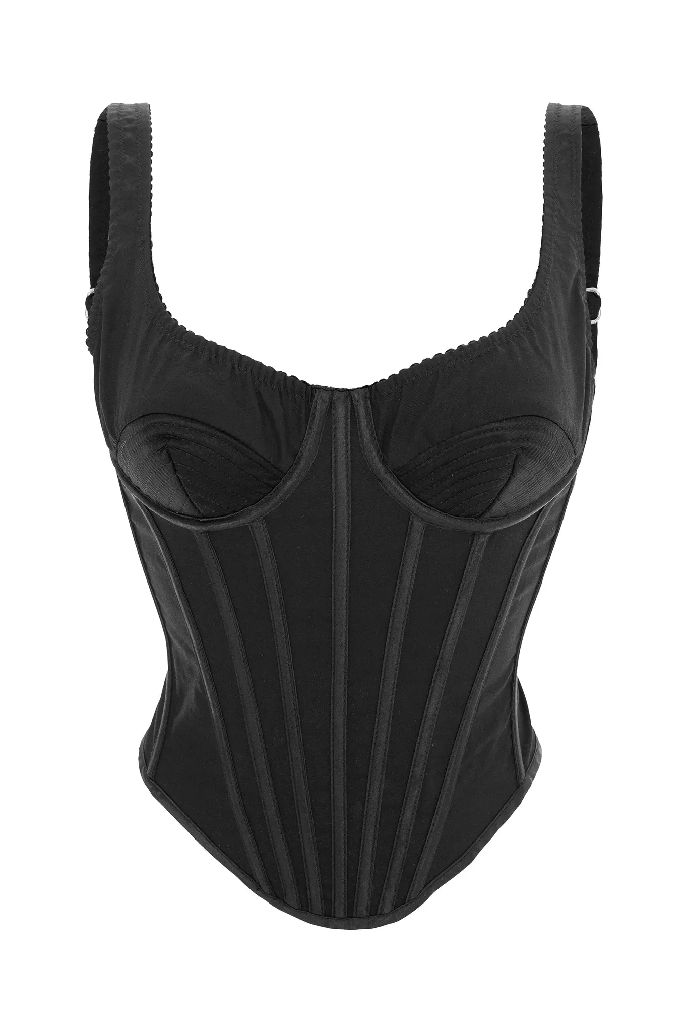 Mina Cotton Silk Bustier made by Aureliana