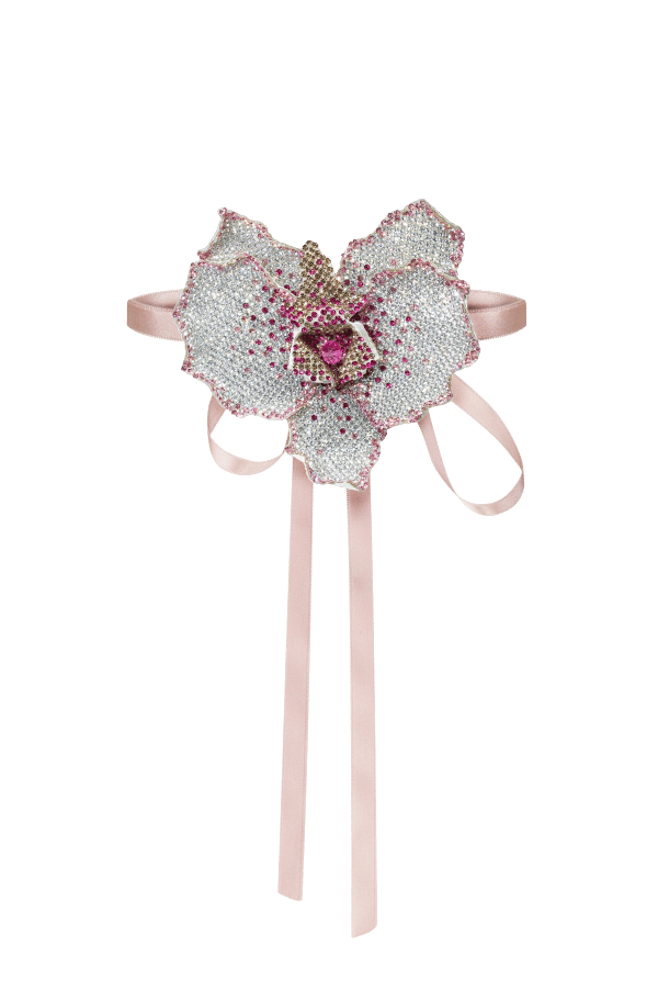 ORCHID CRYSTAL CHOKER made by NUÉ