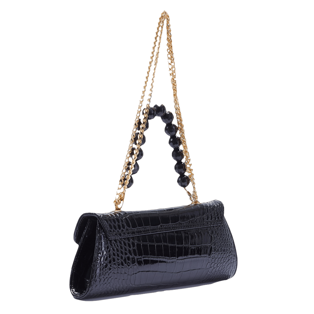 Ghalia - Black - Clutch made by ALIEL