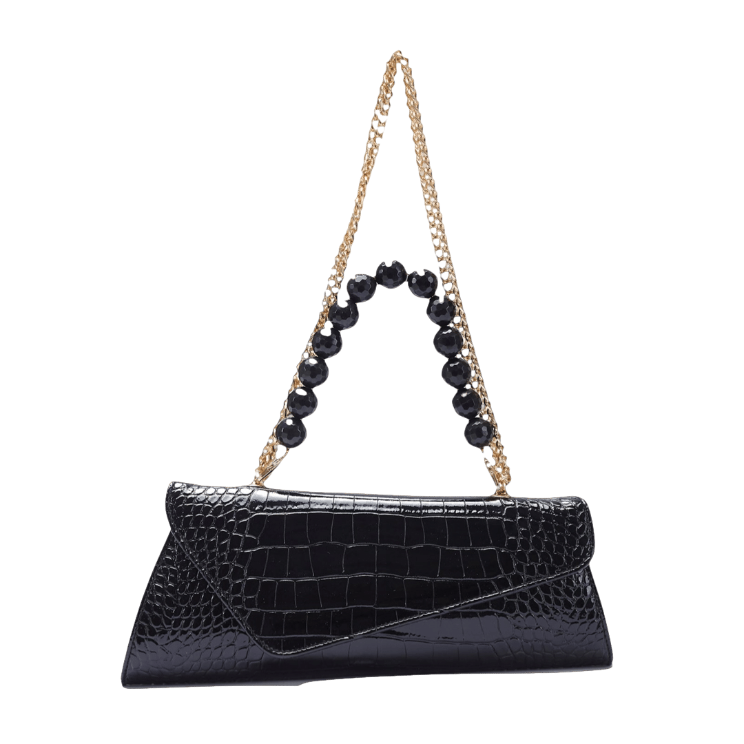 Ghalia - Black - Clutch made by ALIEL