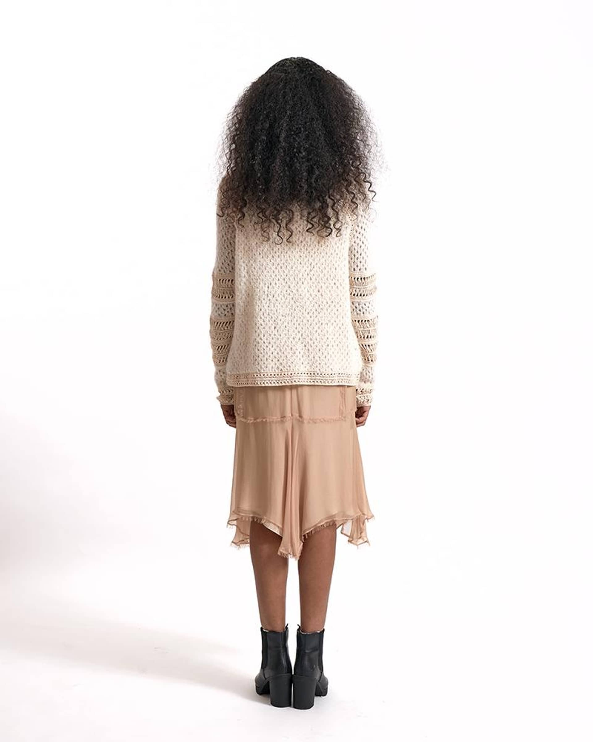 BONNIE Sweater in Beige made by AYNI