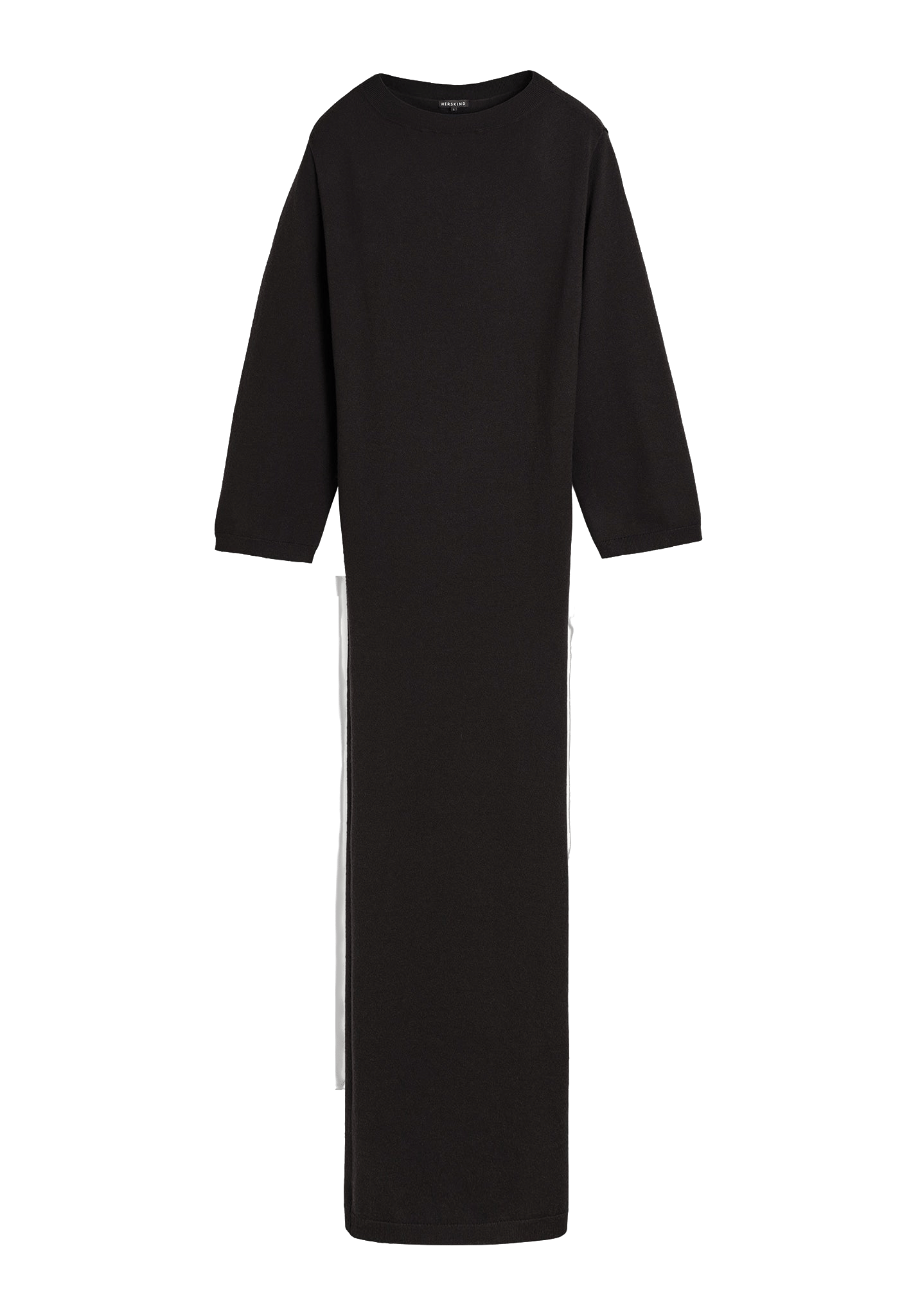 Isabella Knit Dress - Black made by HERSKIND