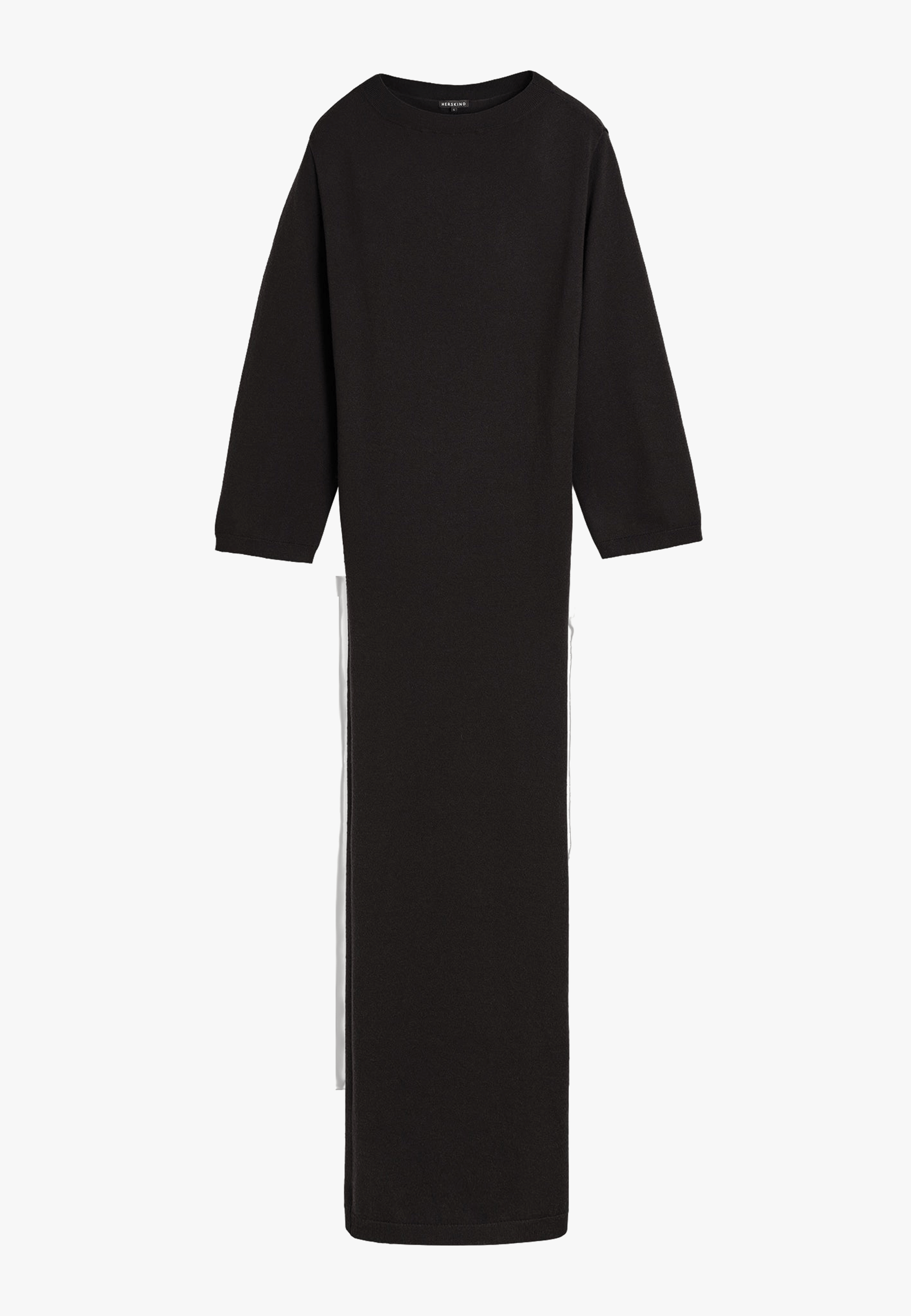 Isabella Knit Dress - Black made by HERSKIND