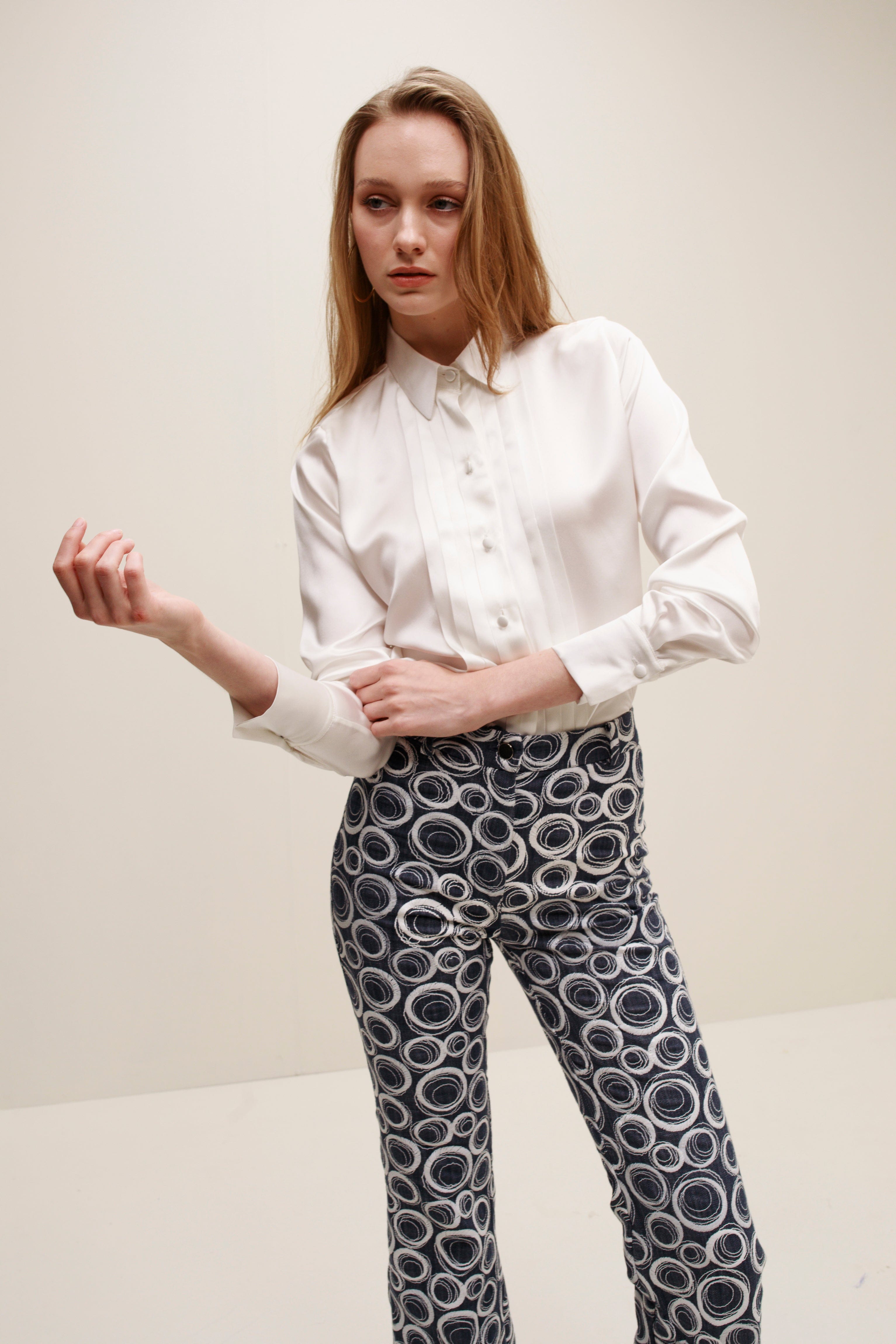 Cesar Silk Blouse made by Francesca Miranda