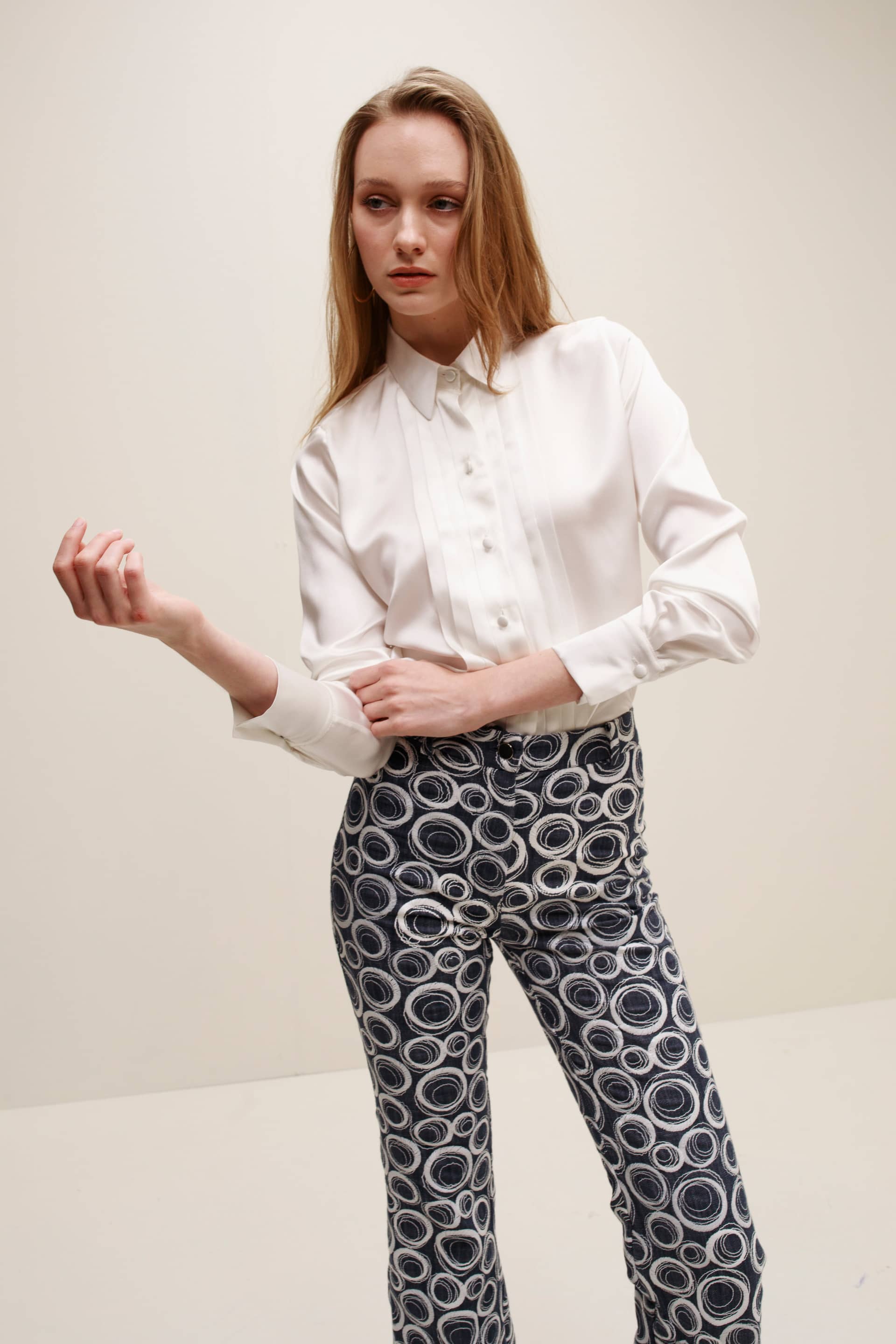 Cesar Silk Blouse made by Francesca Miranda