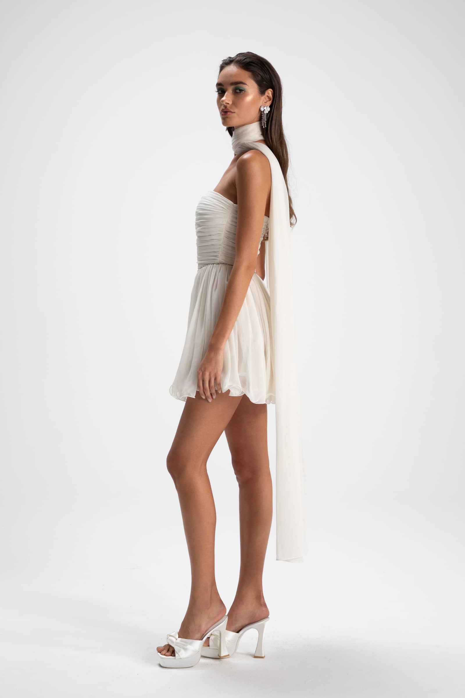 Chloe Dress (White) in White made by Nana Jacqueline