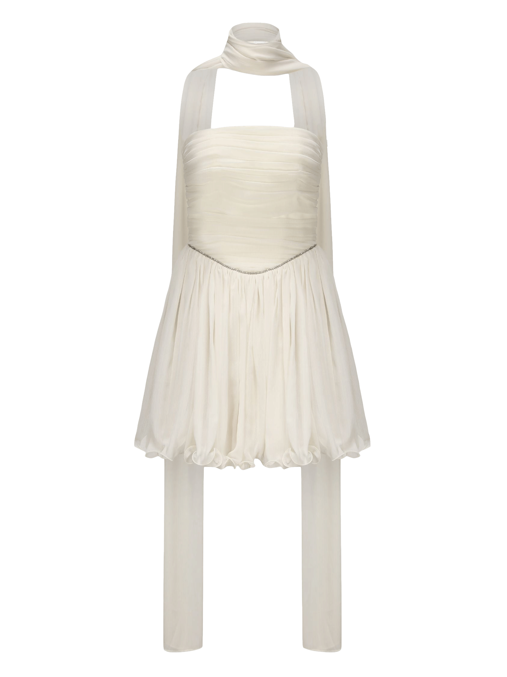 Chloe Dress (White) in White made by Nana Jacqueline