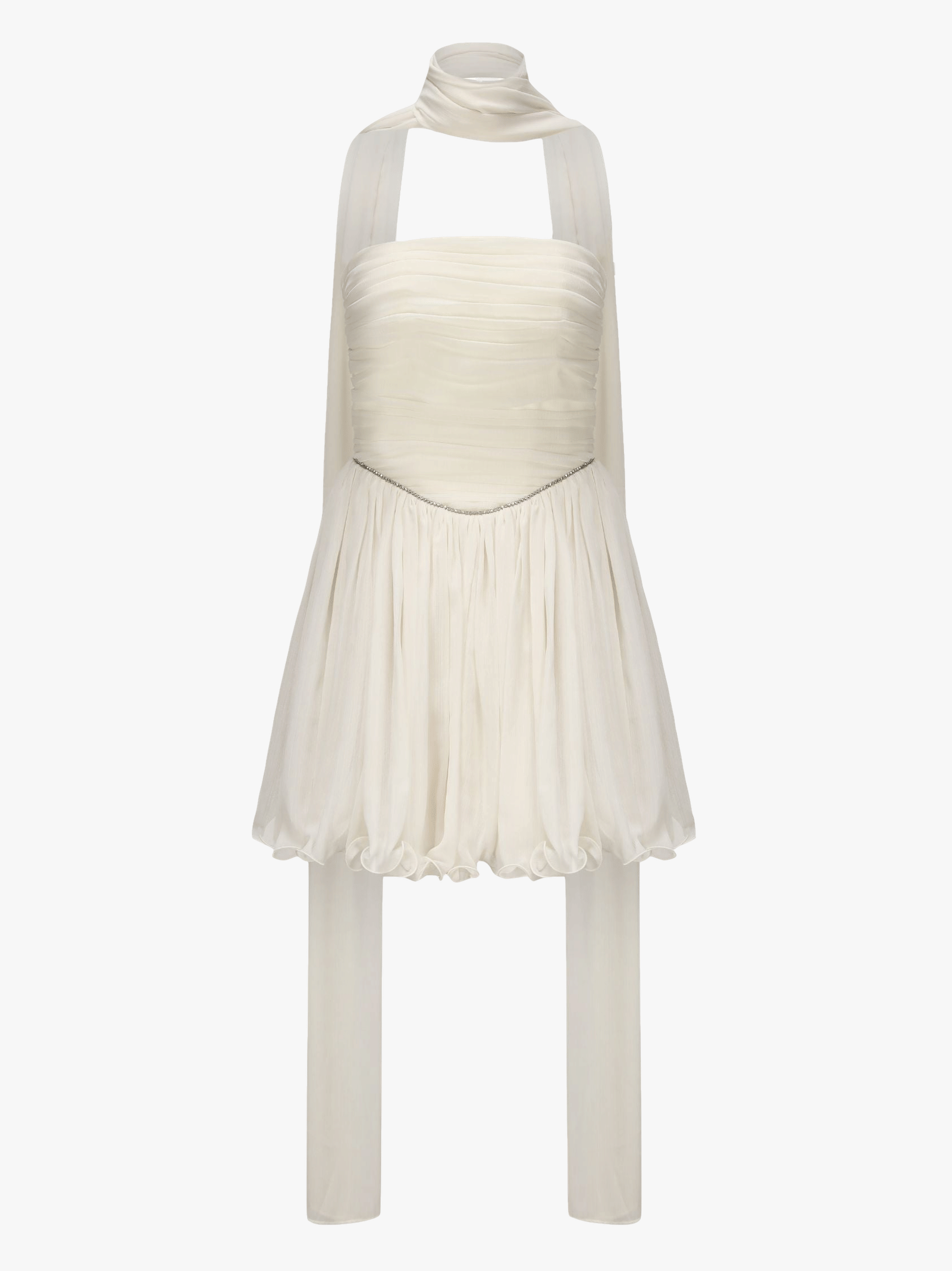 Chloe Dress (White) in White made by Nana Jacqueline