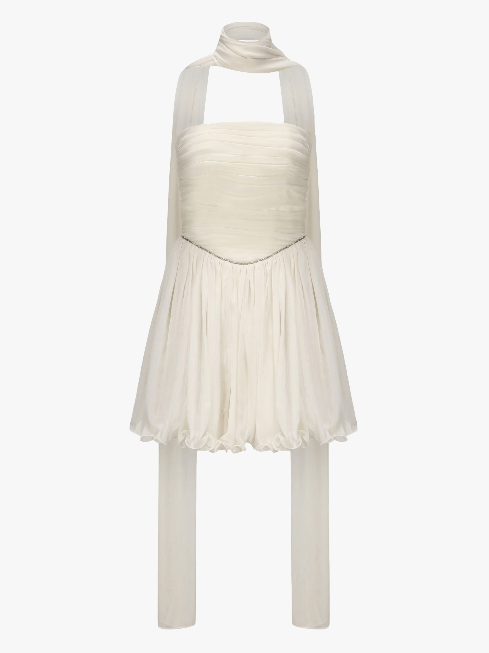 Chloe Dress (White) in White made by Nana Jacqueline