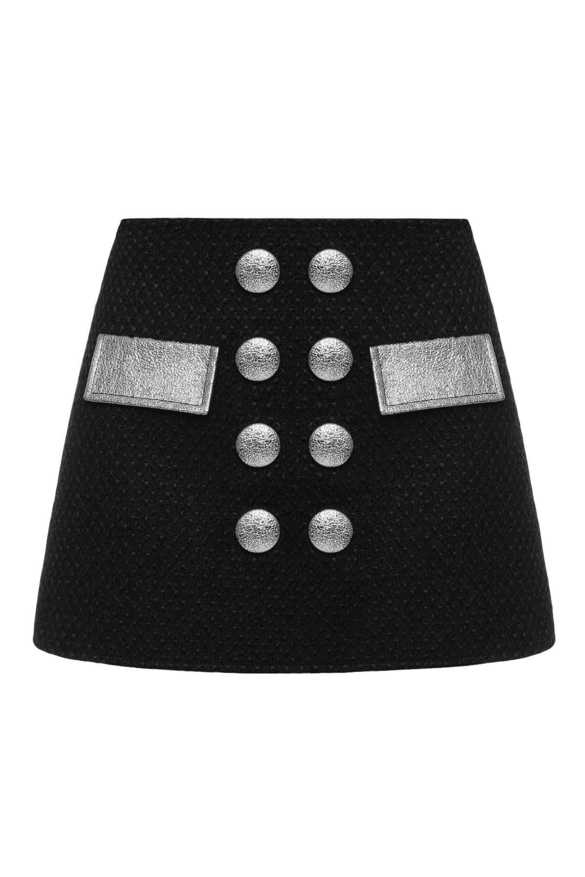 TWEED MINI SKIRT made by KEBURIA