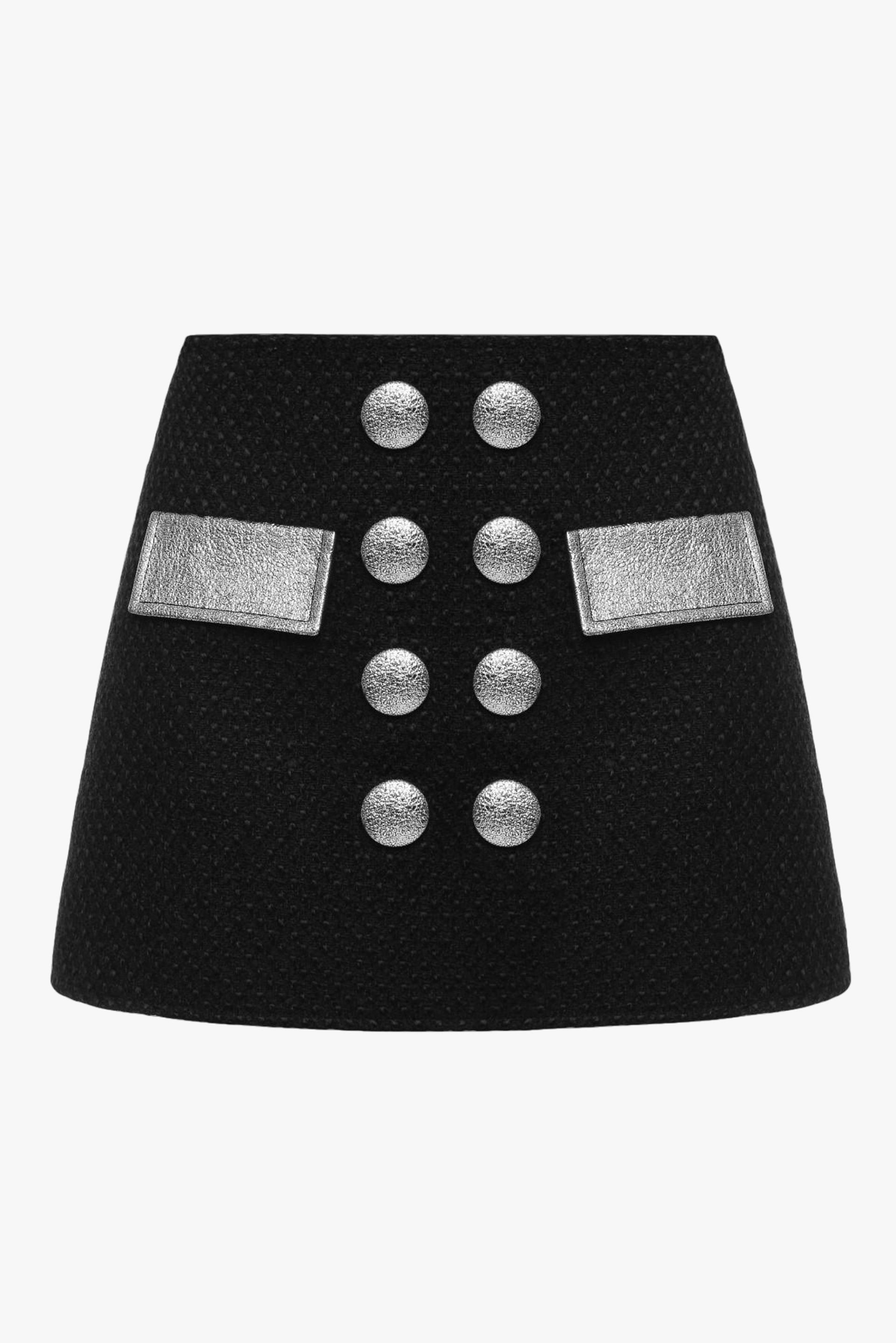 TWEED MINI SKIRT made by KEBURIA