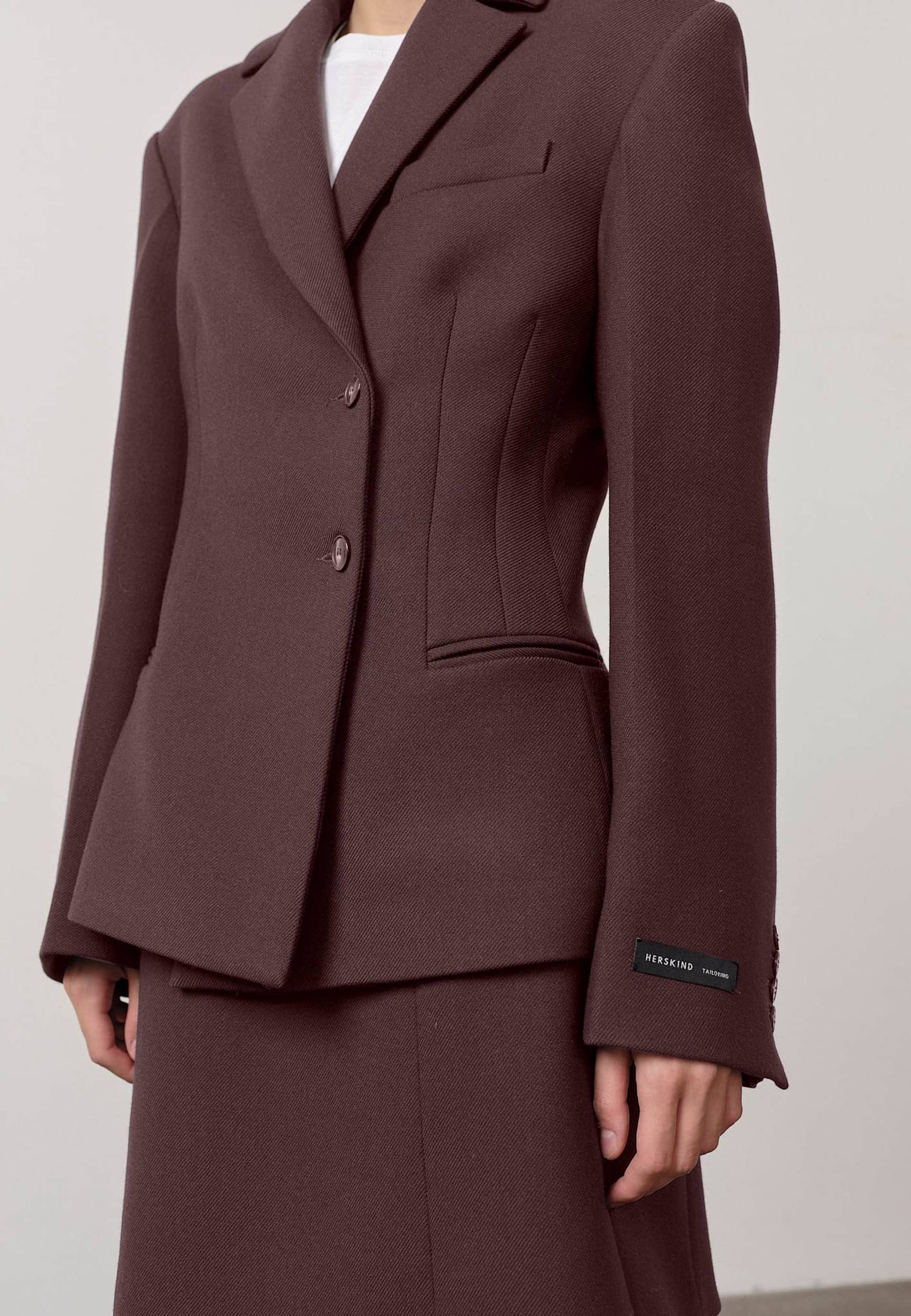 Sailor Blazer - Mahogany made by HERSKIND