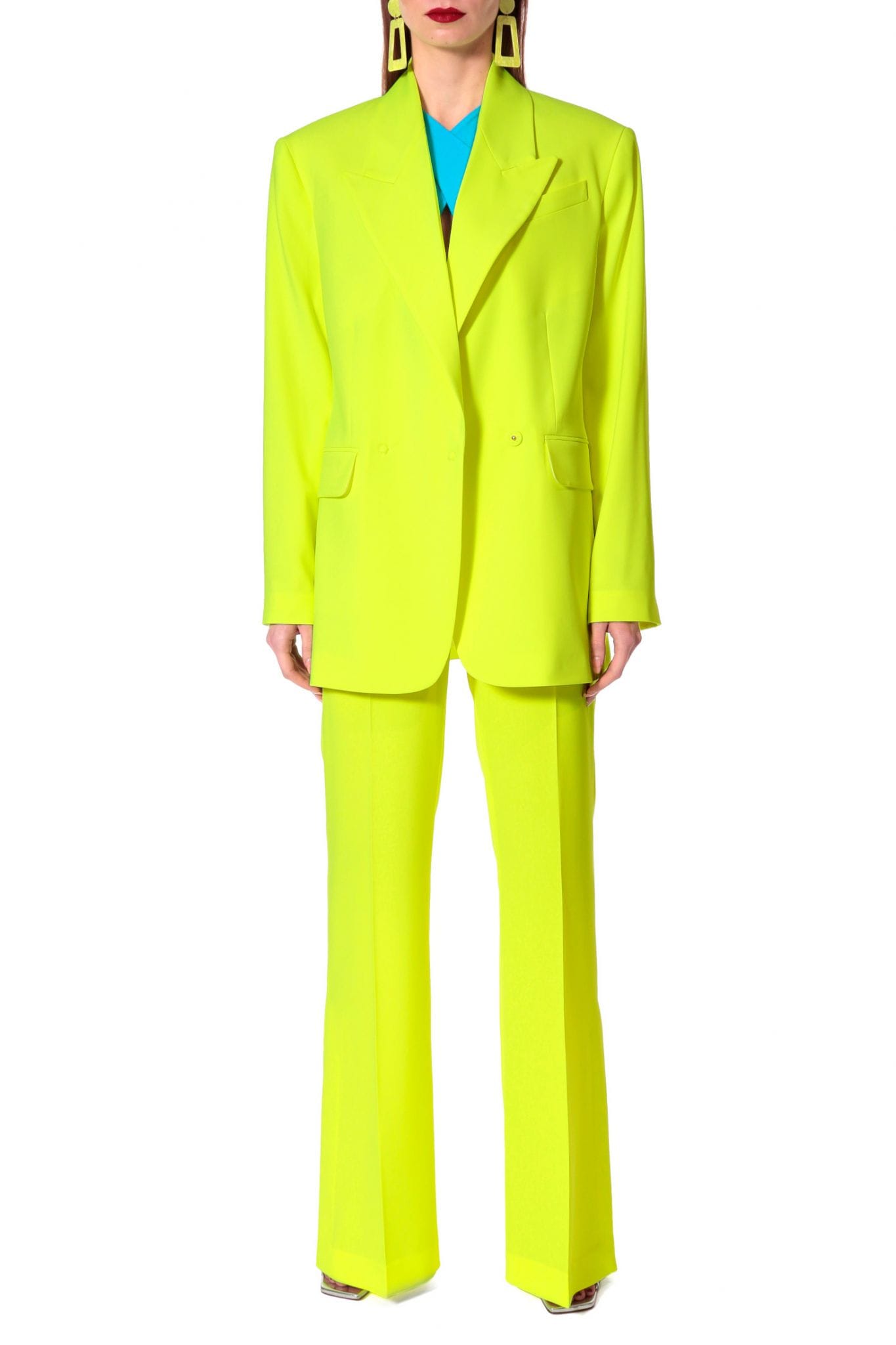 Pants Camilla Laser Yellow made by HALEWSKI