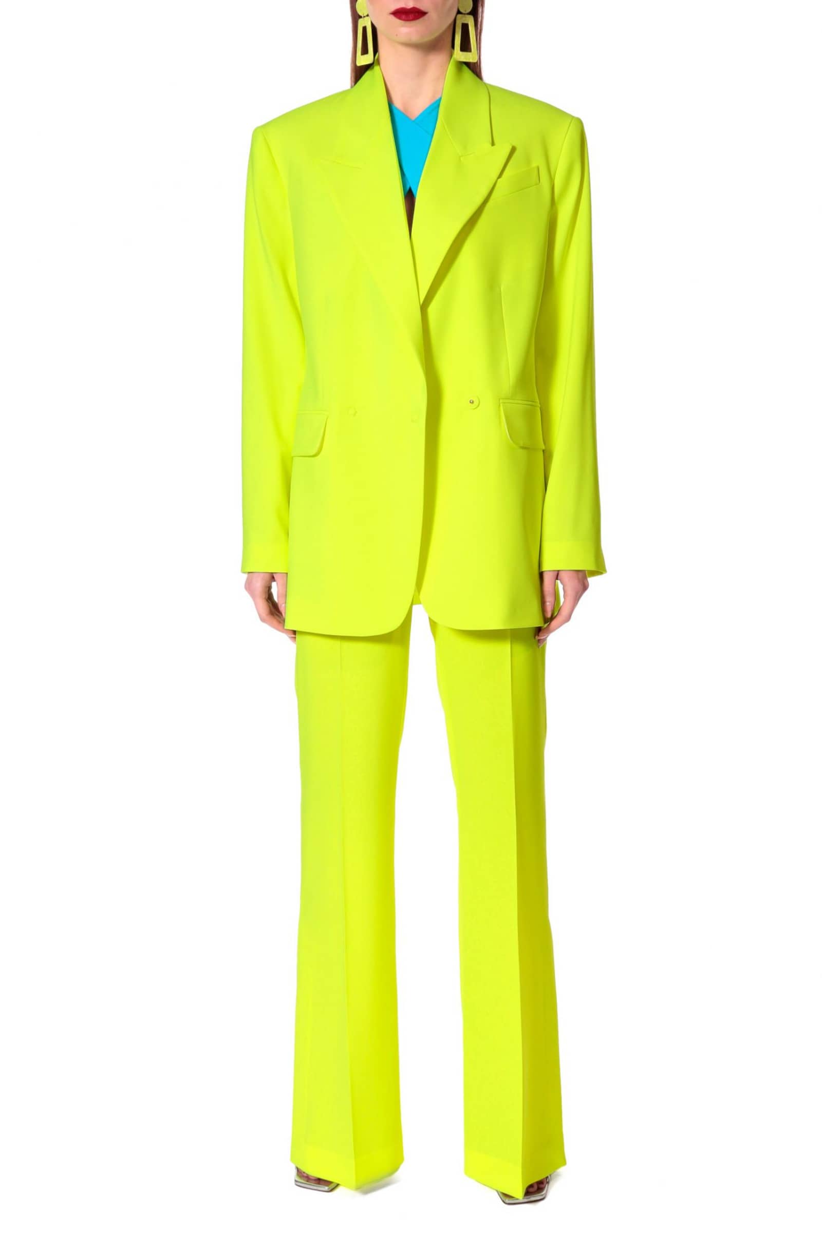 Pants Camilla Laser Yellow made by HALEWSKI