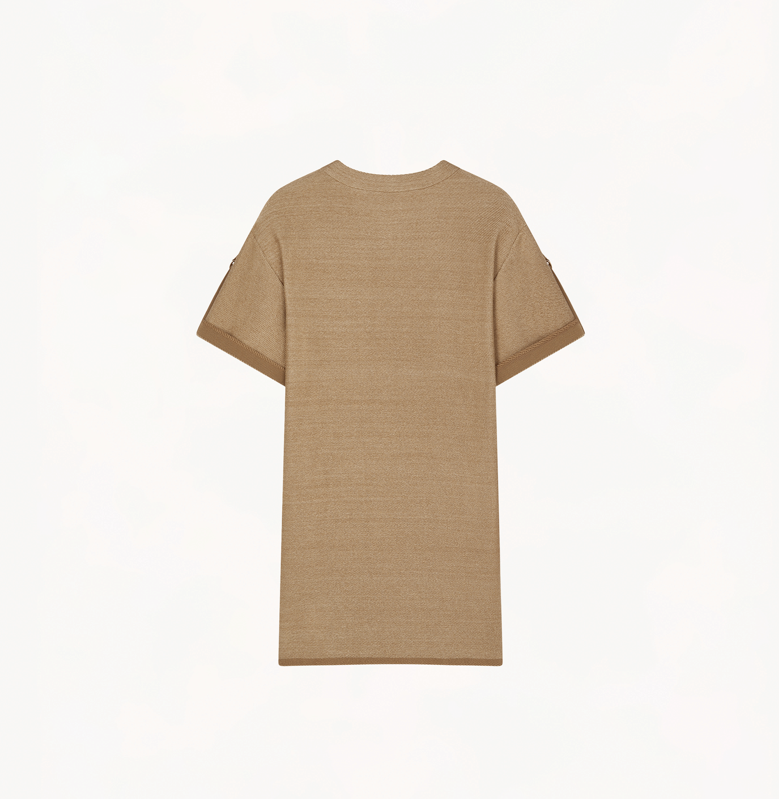 DENIM-LOOK CREWNECK DRESS made by CRUSH Collection