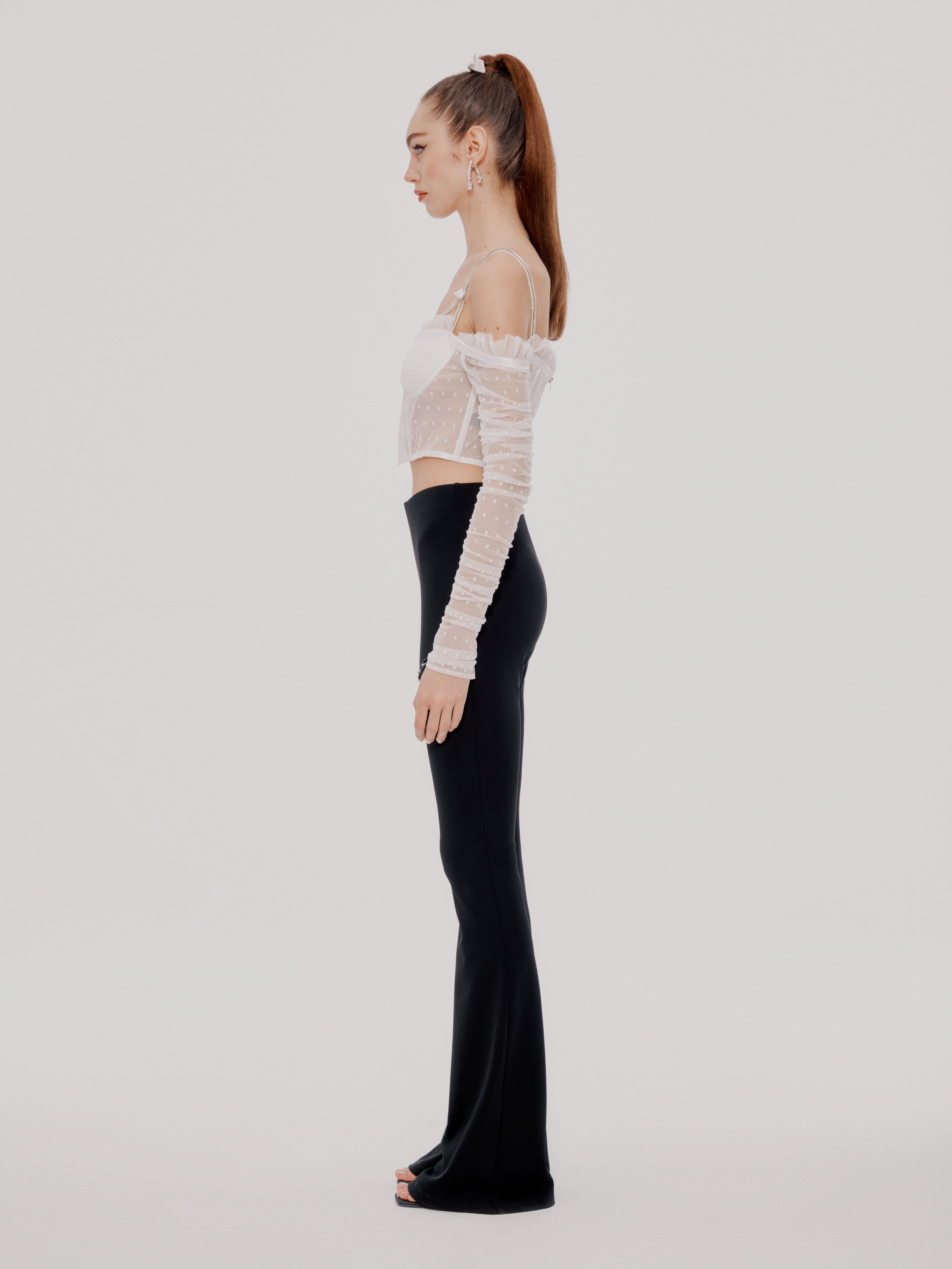 White Ariana Top (Final Sale) made by Nana Jacqueline