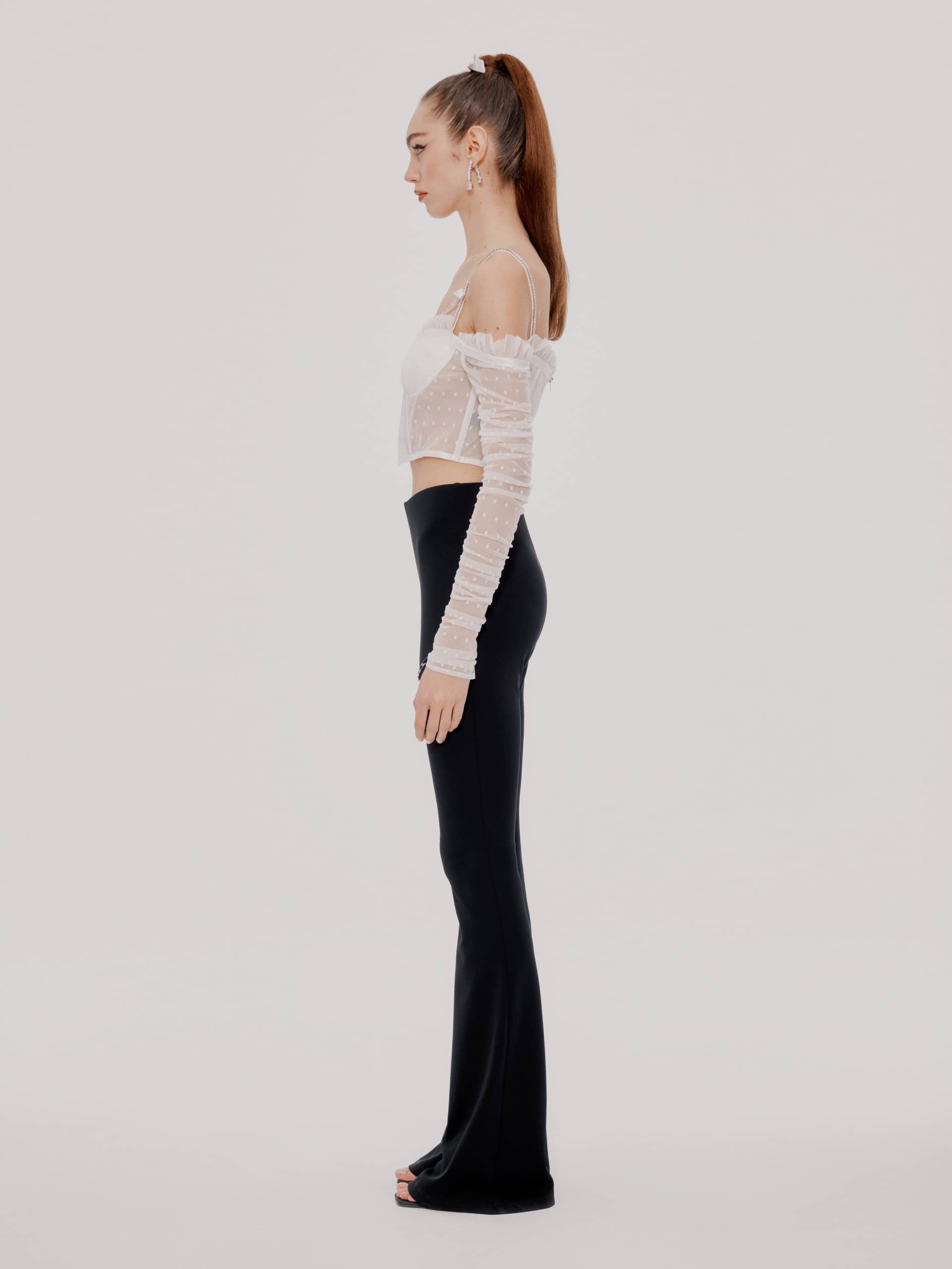 White Ariana Top (Final Sale) made by Nana Jacqueline