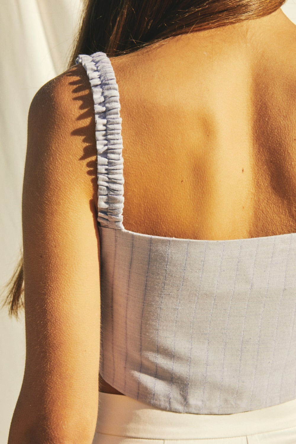 Simon Linen Top made by Nazli Ceren