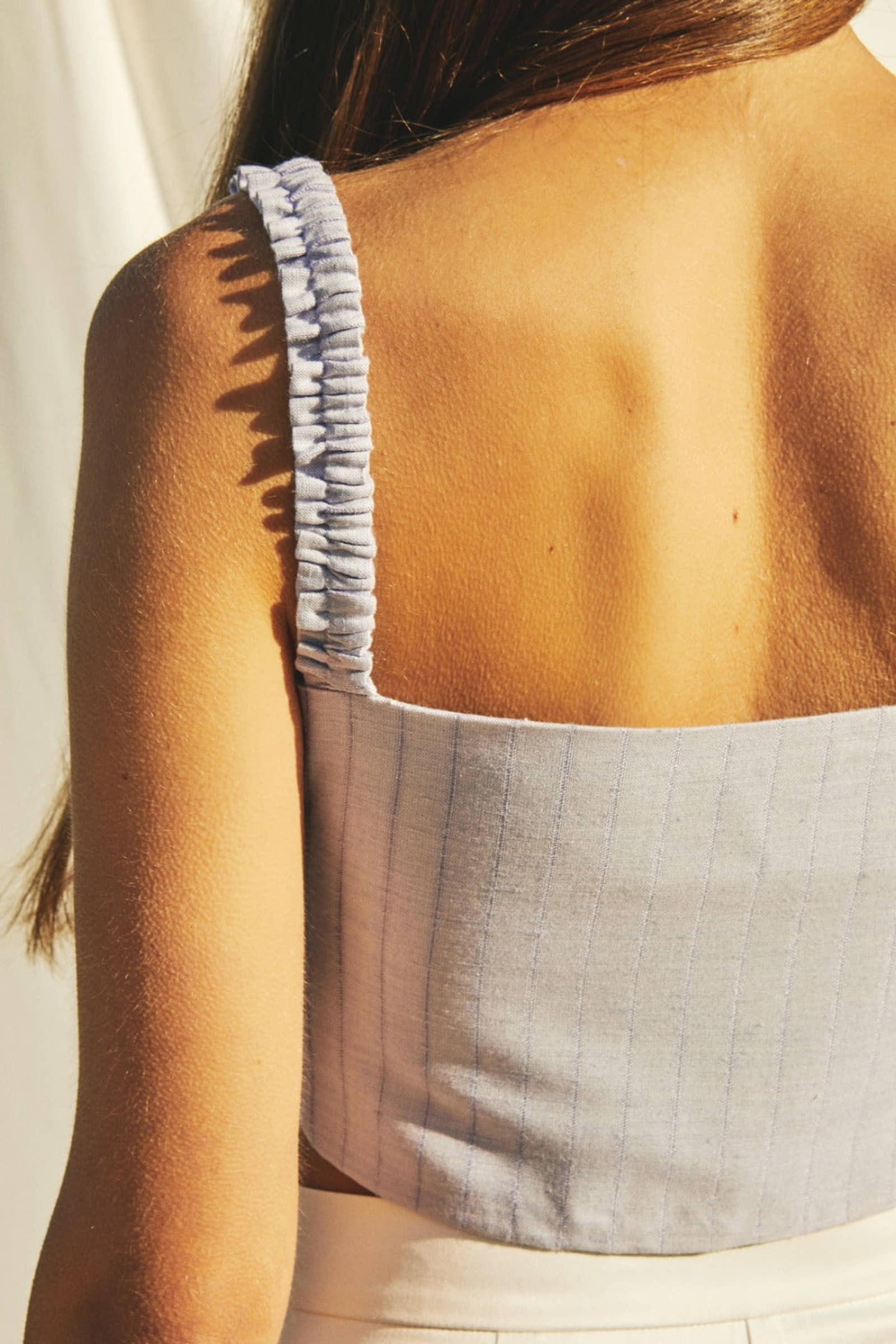 Simon Linen Top made by Nazli Ceren