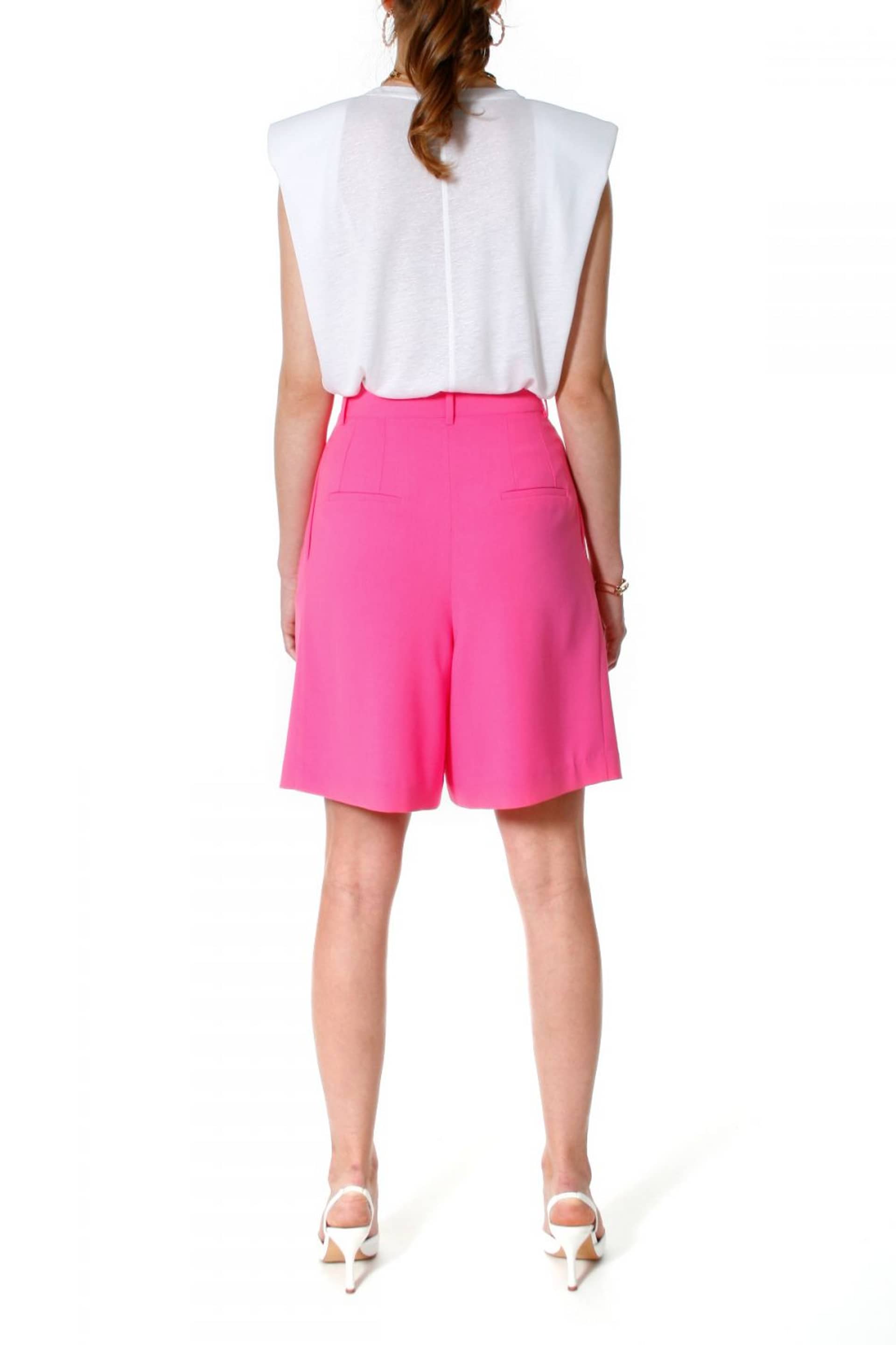 Shorts Billie Pink Carnation made by HALEWSKI