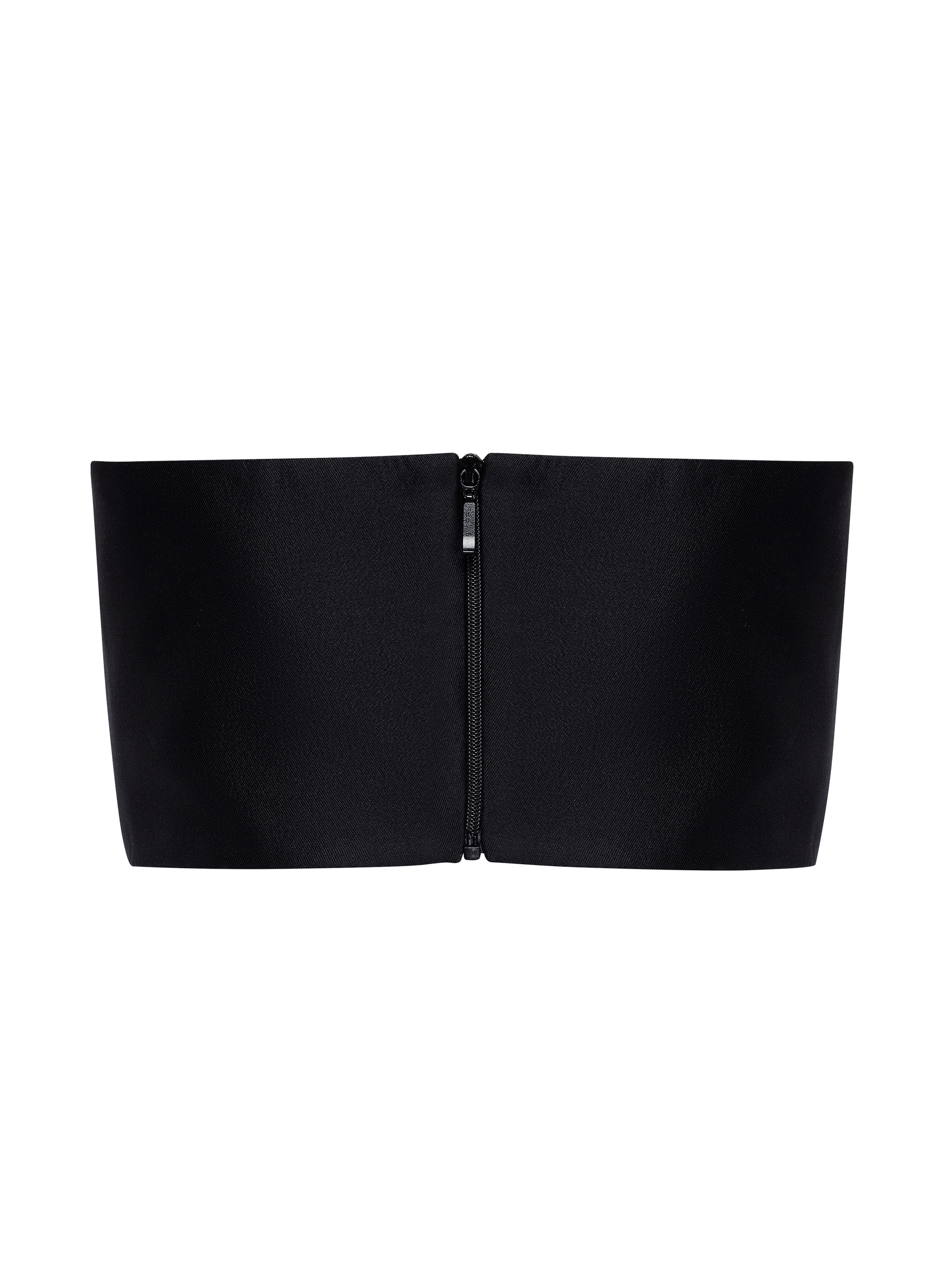 Embellished Plunge Neckline Top in Black made by NDS The Label