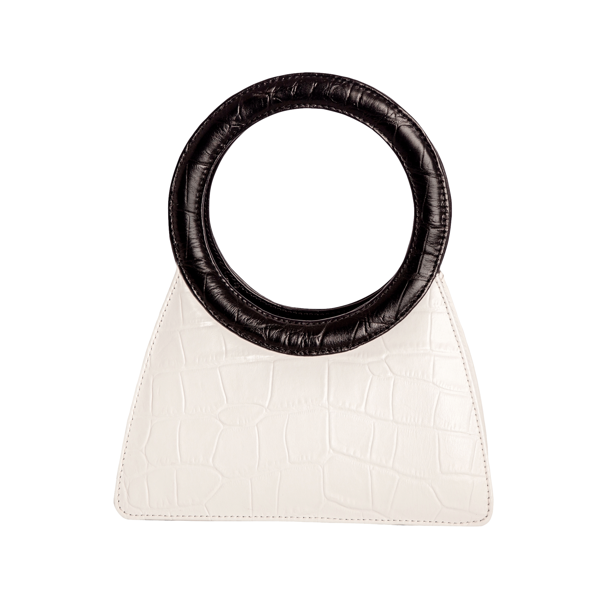 Aseela - White - Circular Top Handle made by ALIEL