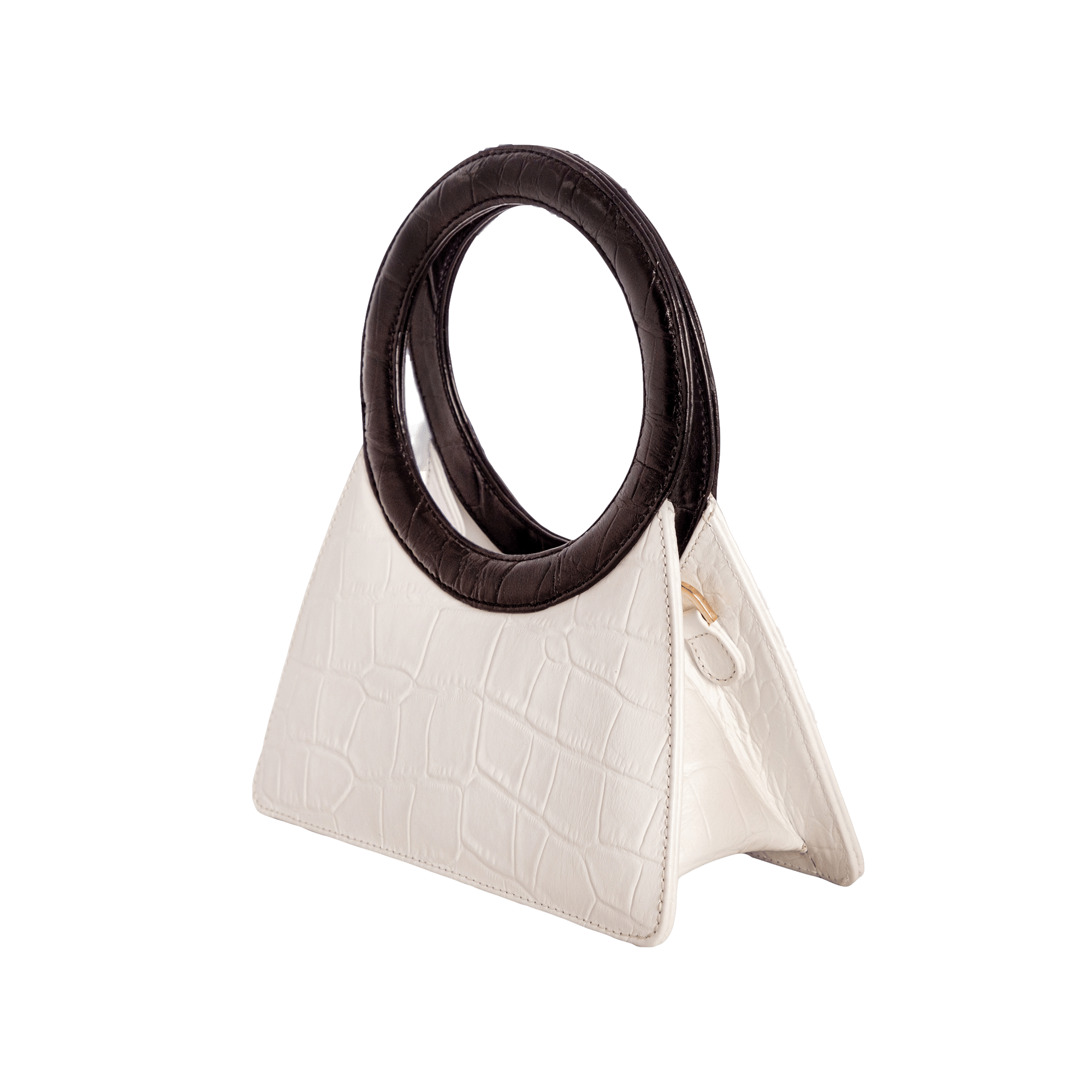 Aseela - White - Circular Top Handle made by ALIEL