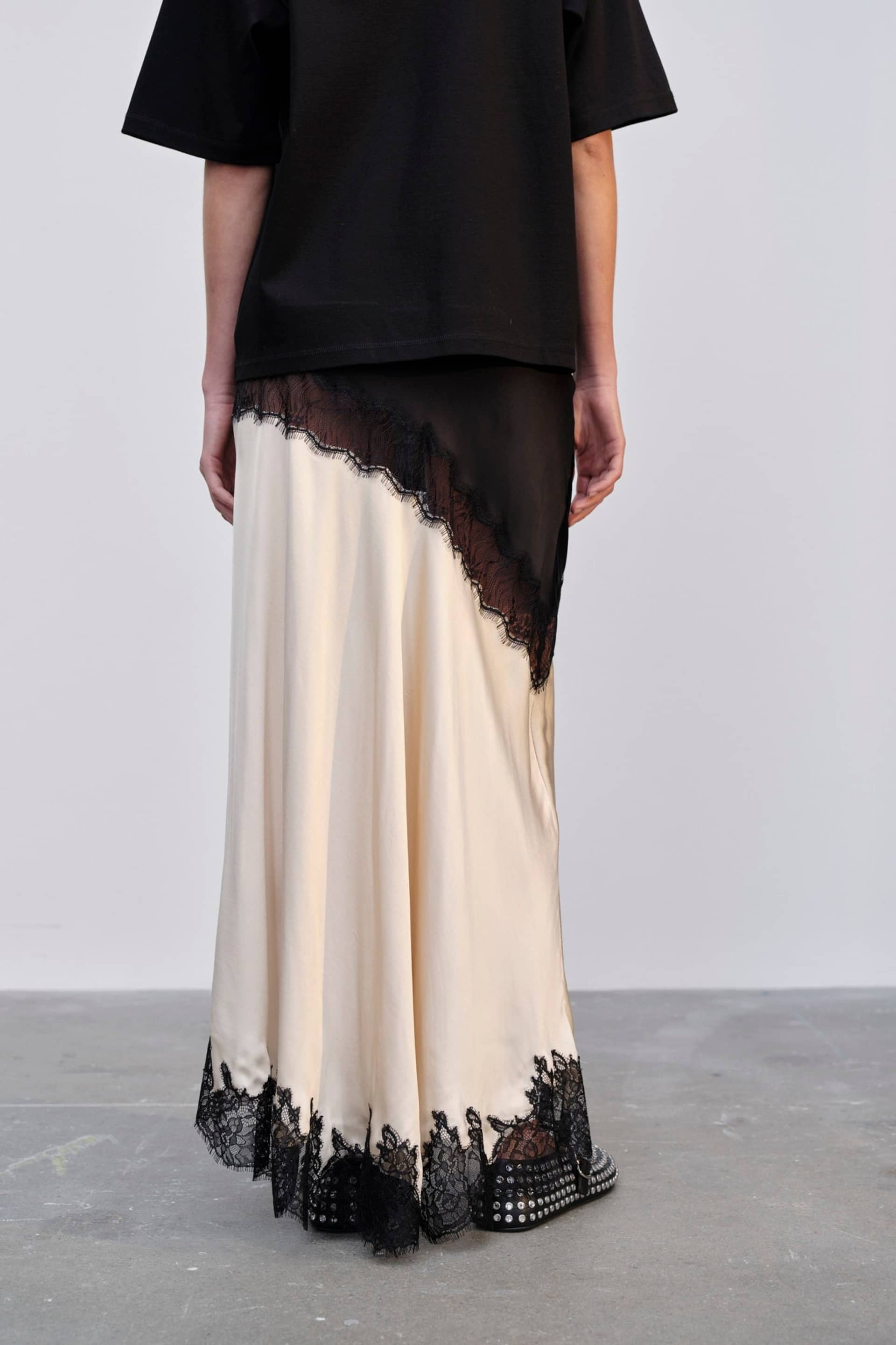 Panter Skirt - Creme / Black made by HERSKIND