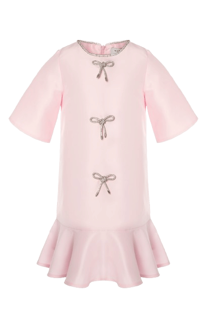 Bow Accent Dress made by Mama Luma