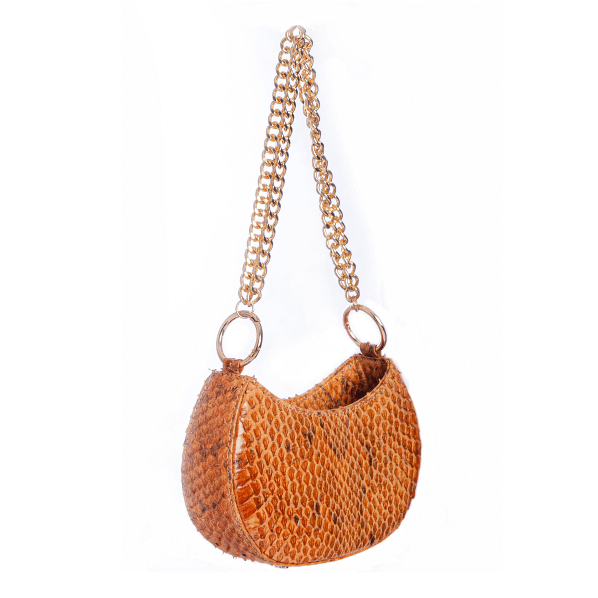 Basita - Orange - Hand Bag made by ALIEL