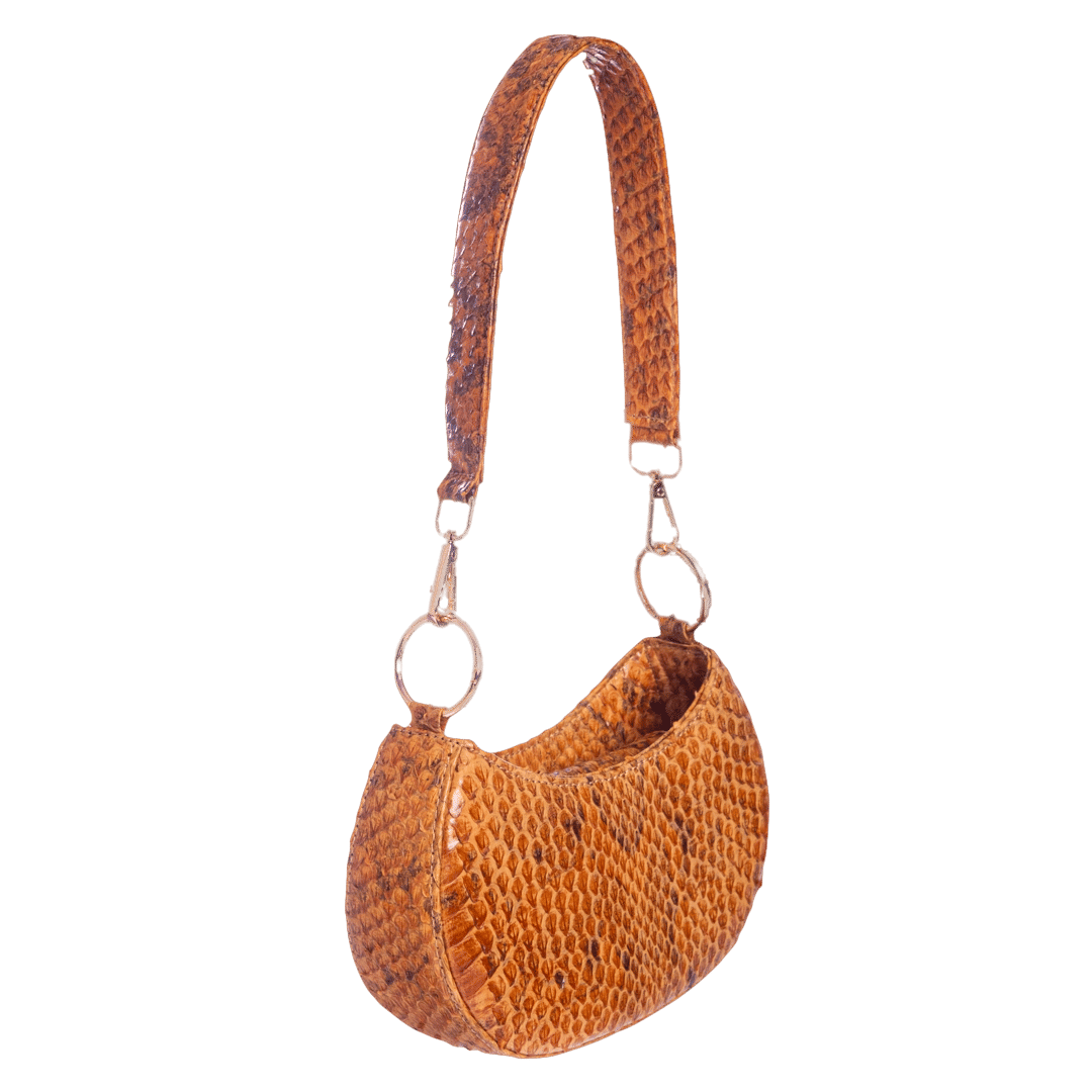 Basita - Orange - Hand Bag made by ALIEL