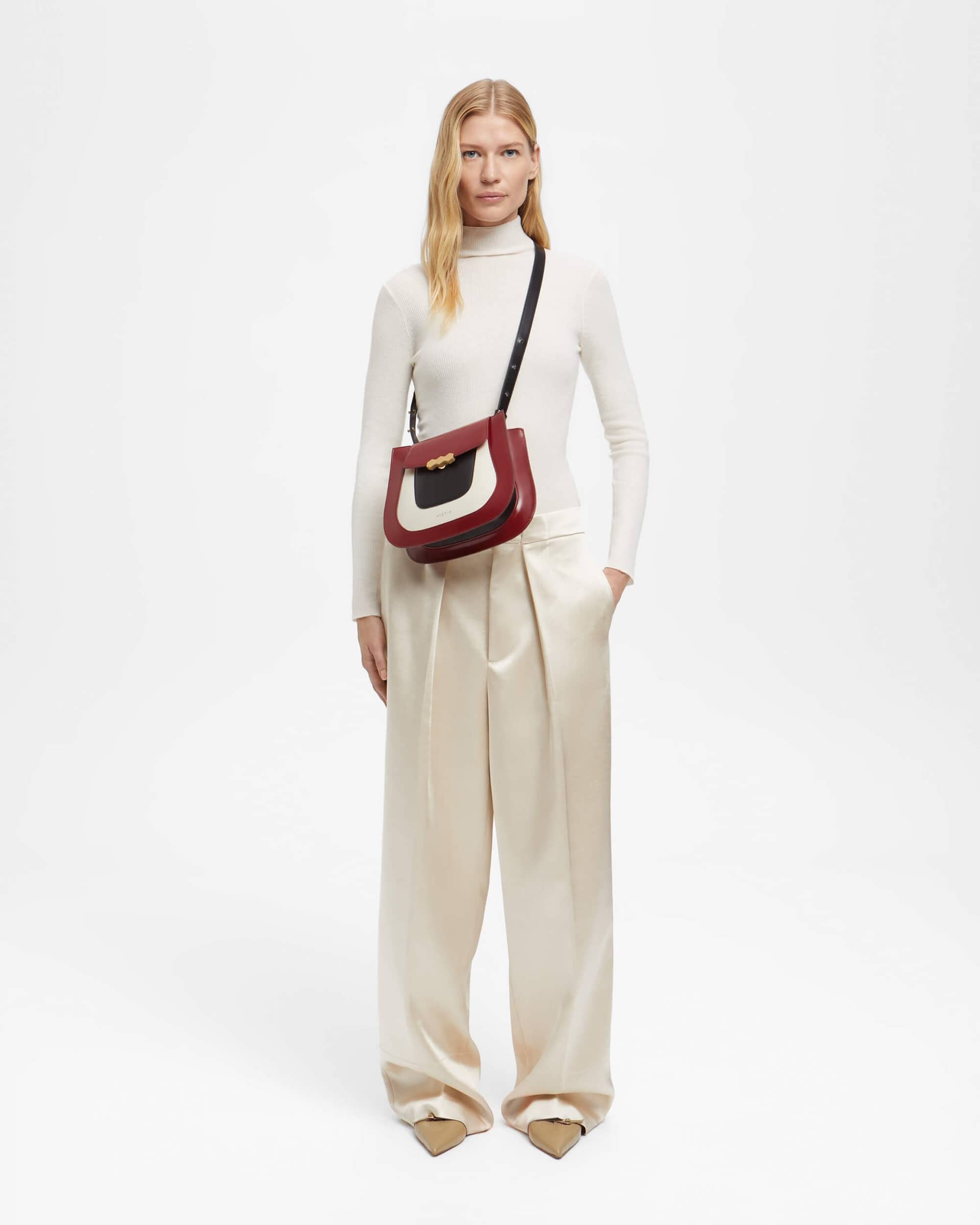 Jill Wine / White / Black made by Mietis