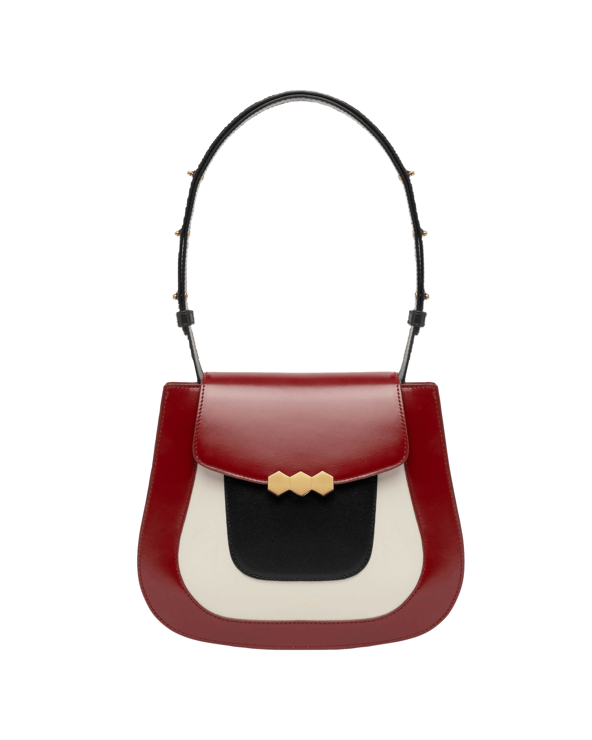 Jill Wine / White / Black in Red made by Mietis