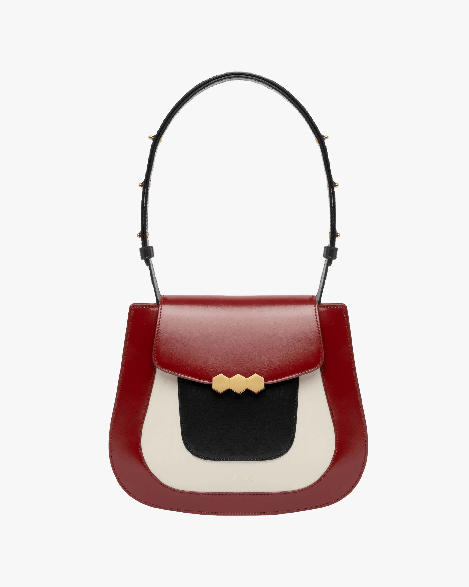 Jill Wine / White / Black in Red made by Mietis