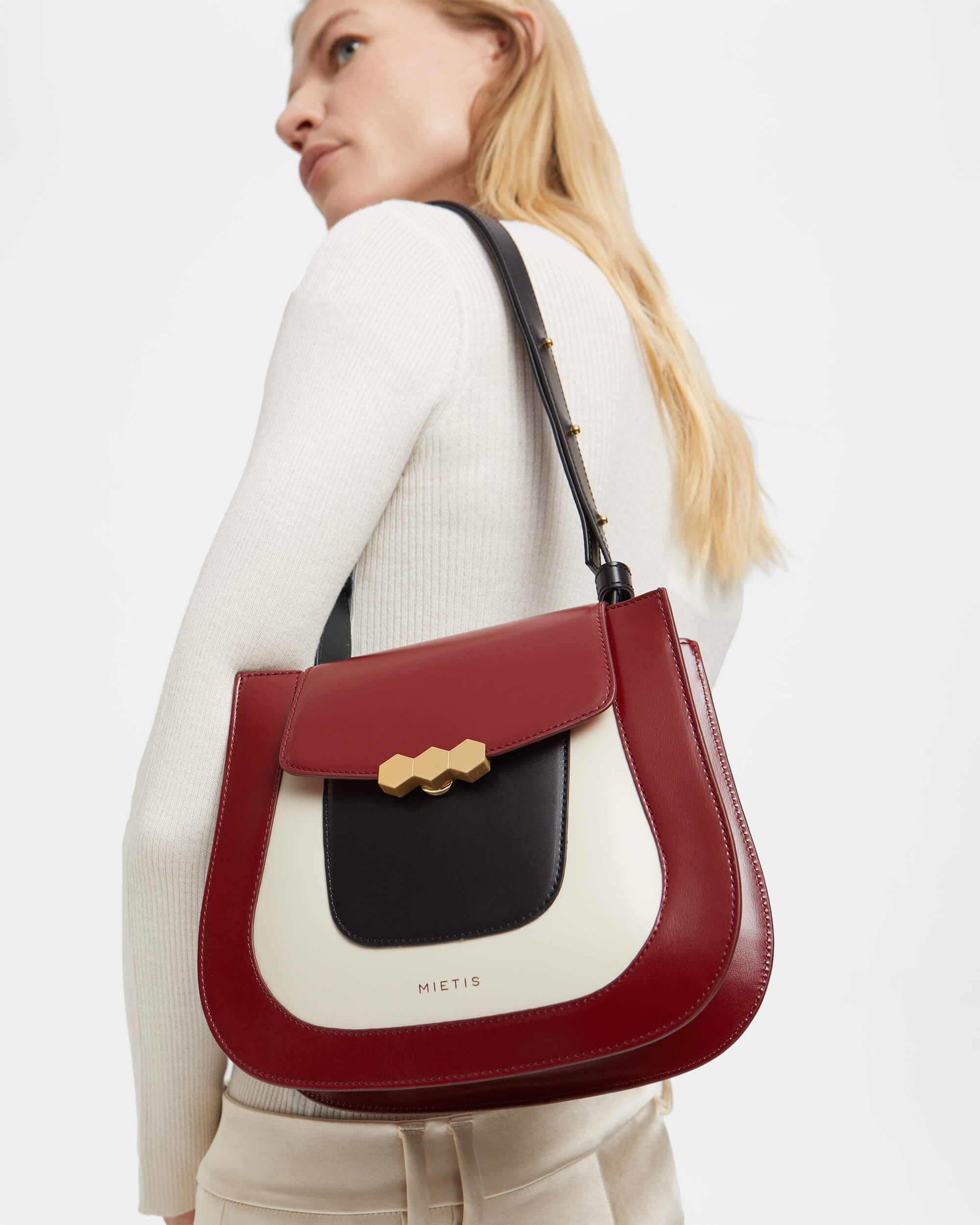 Jill Wine / White / Black made by Mietis