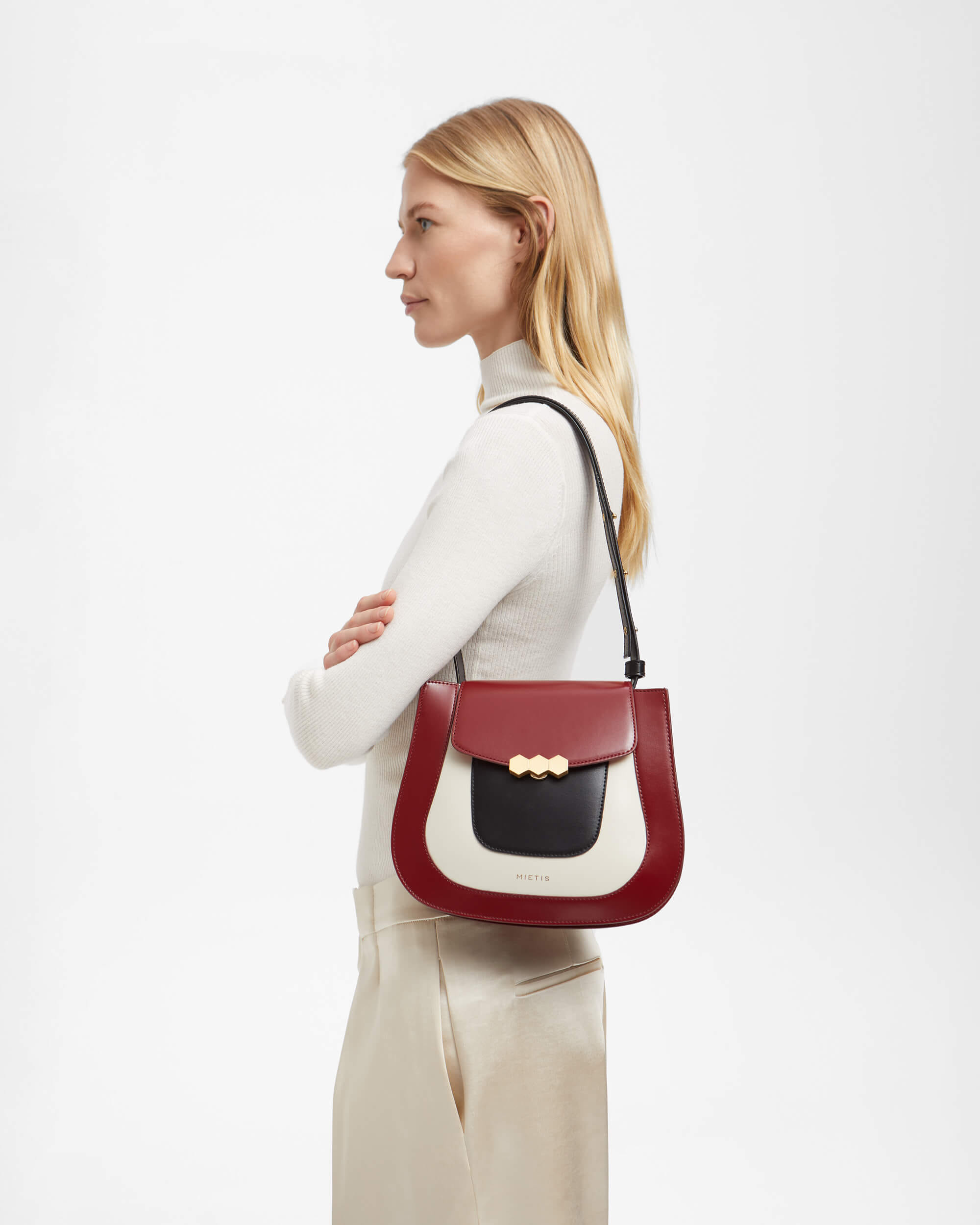 Jill Wine / White / Black made by Mietis