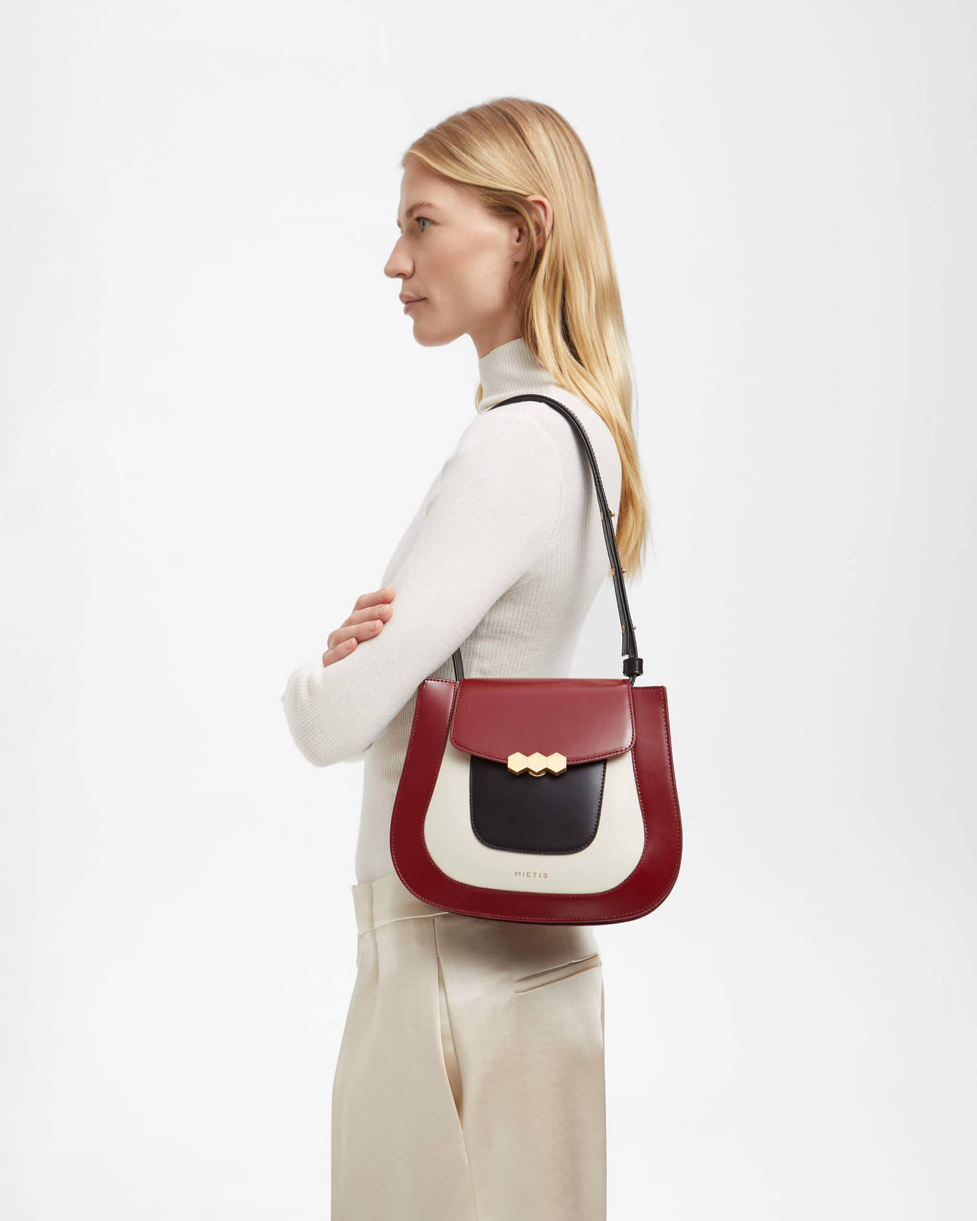 Jill Wine / White / Black made by Mietis