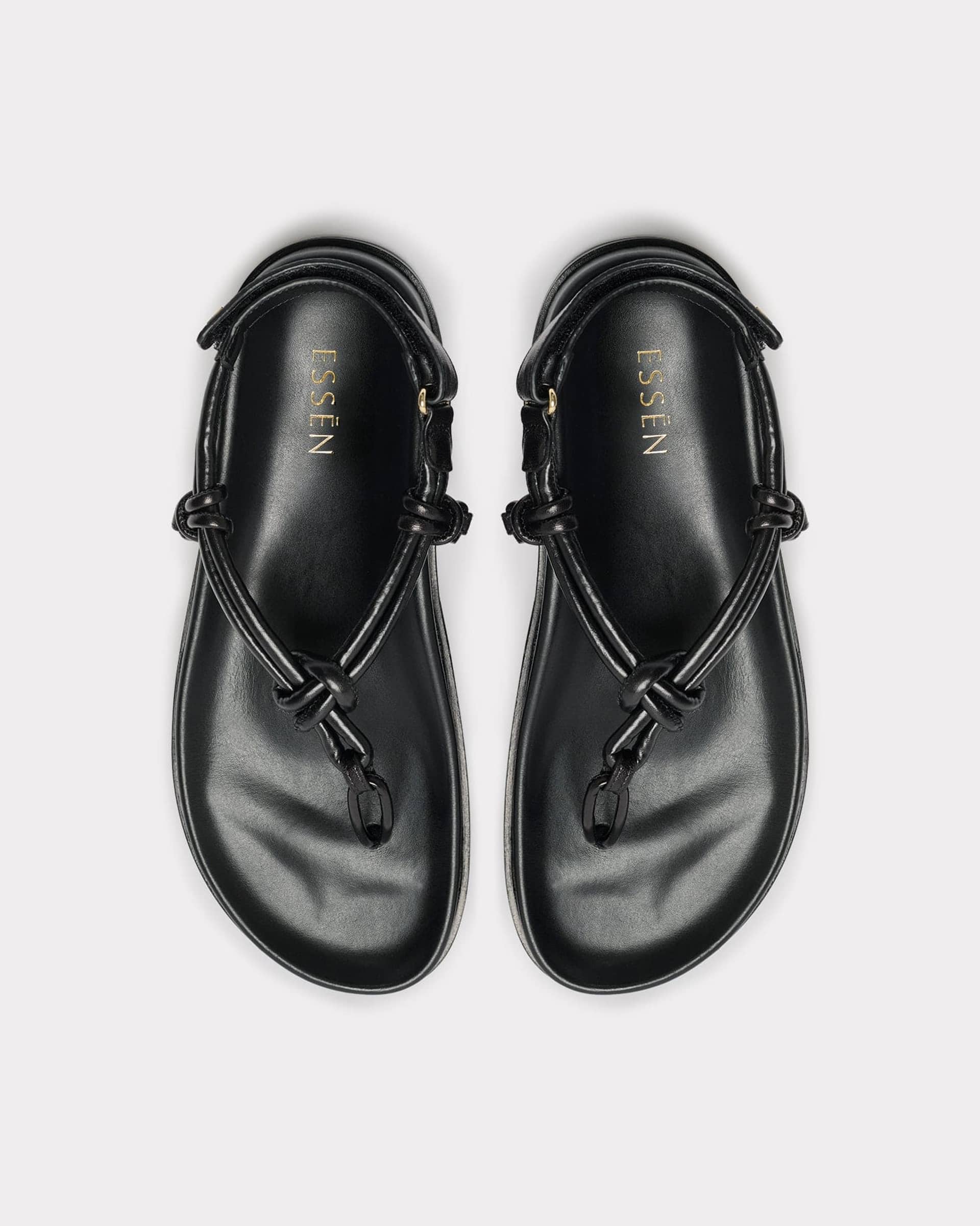 The Sporty Slingback - Black made by ESSEN